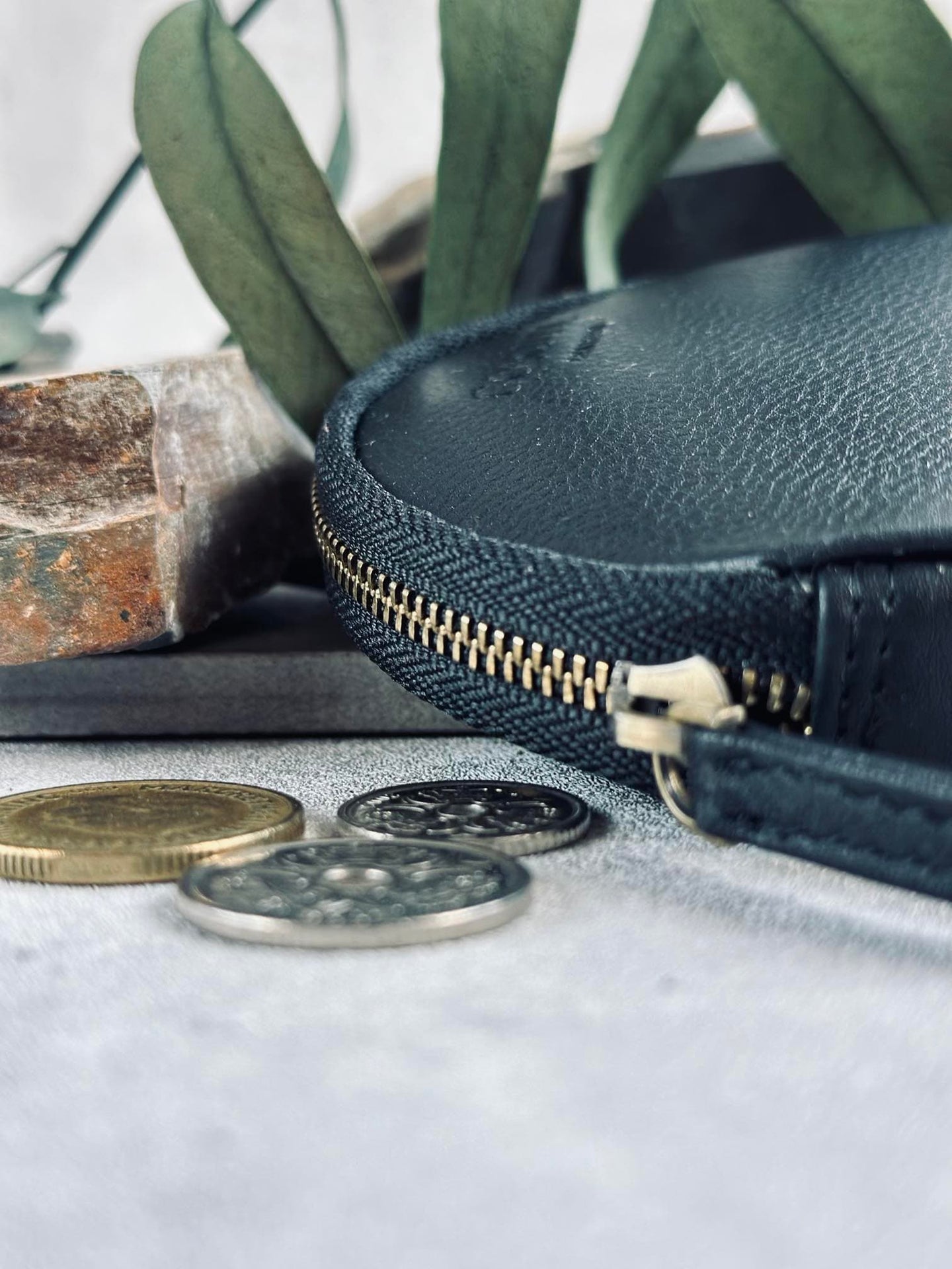 Plånbok i Svart läder