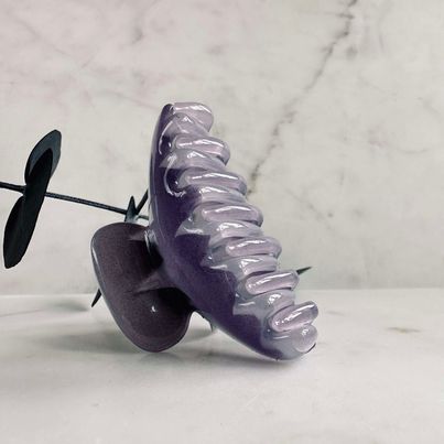 Hårklämma Ivy - Lila