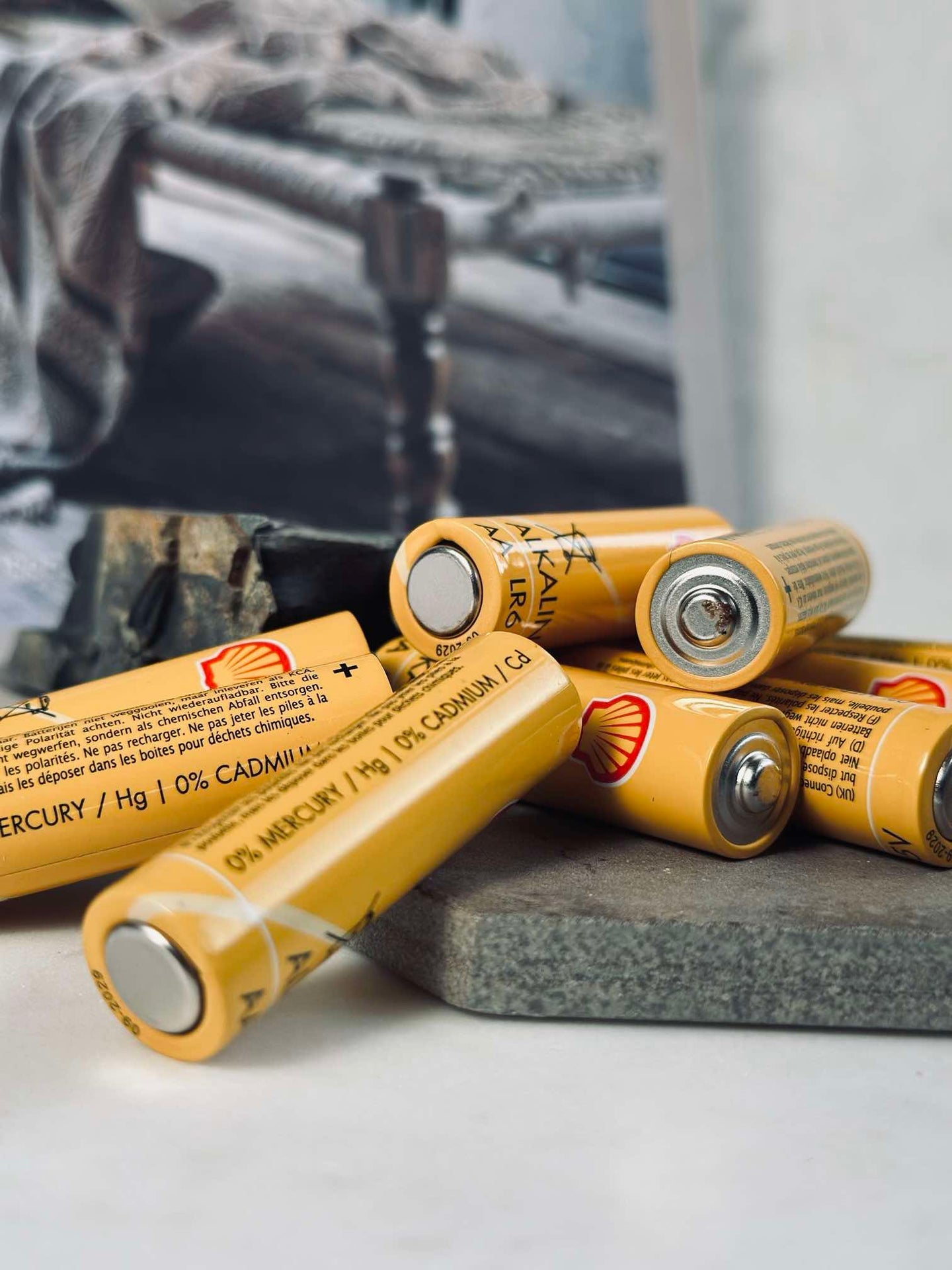 AA-batterier - förpackning med 12 st