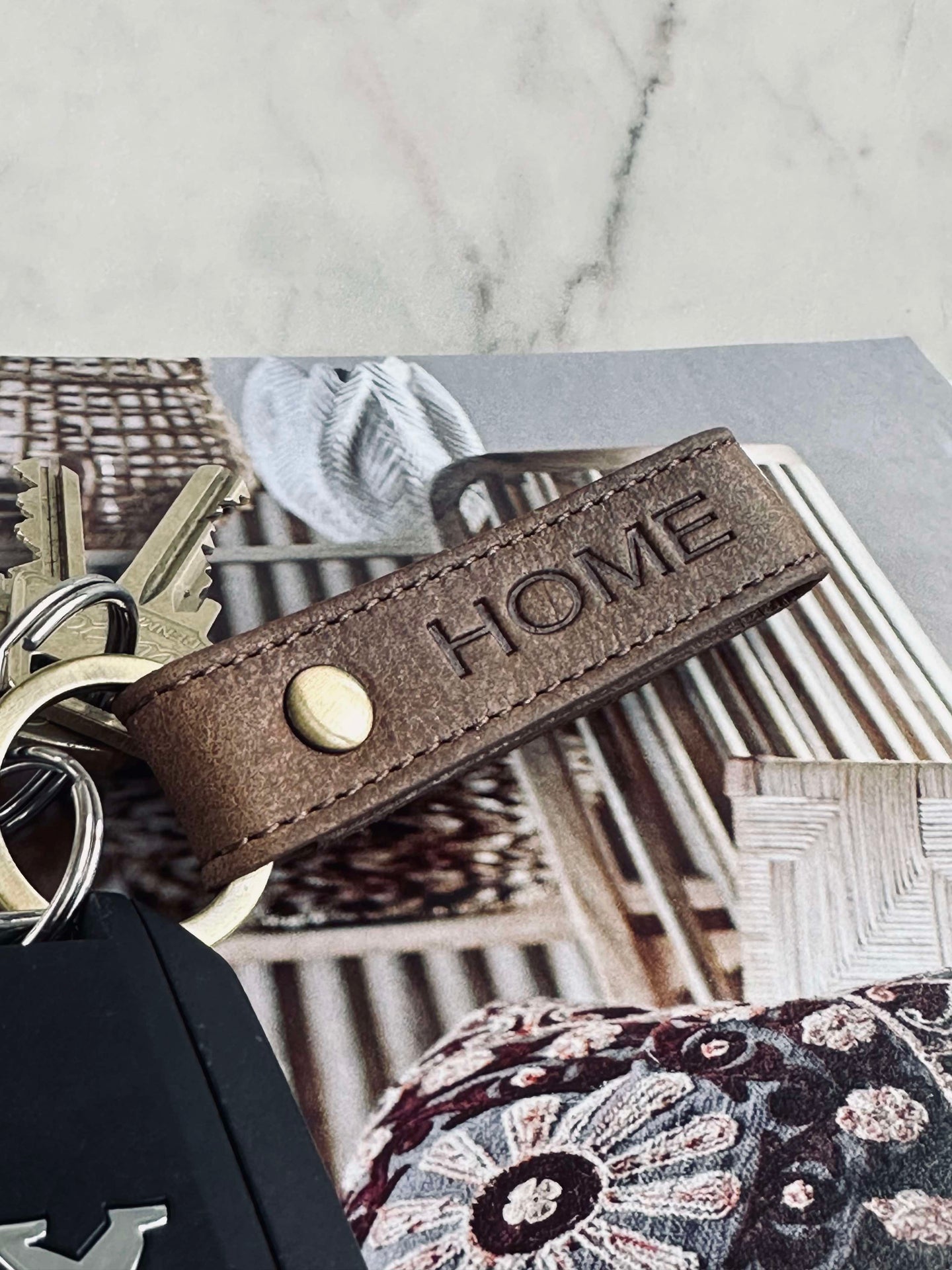 Nyckelring HOME