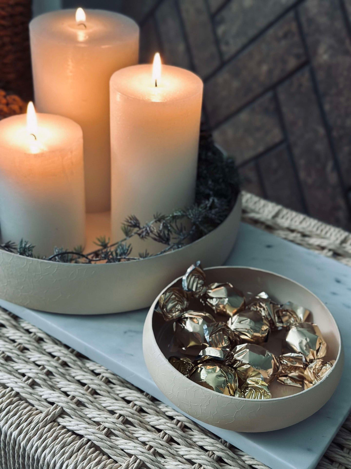 NOYA Serveringsfat 26 cm - Beige