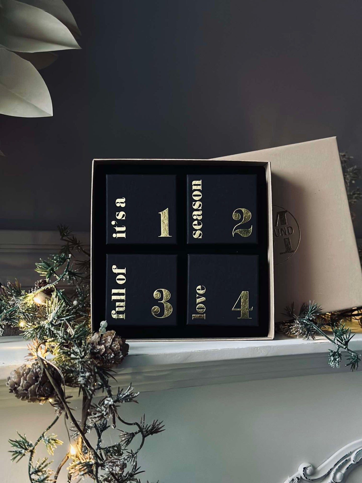 Smyckesadventskalender - Silverpläterad