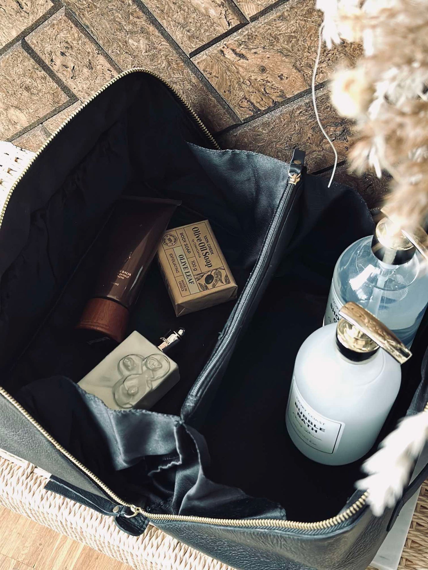 Necessär Halima Svart - Stor