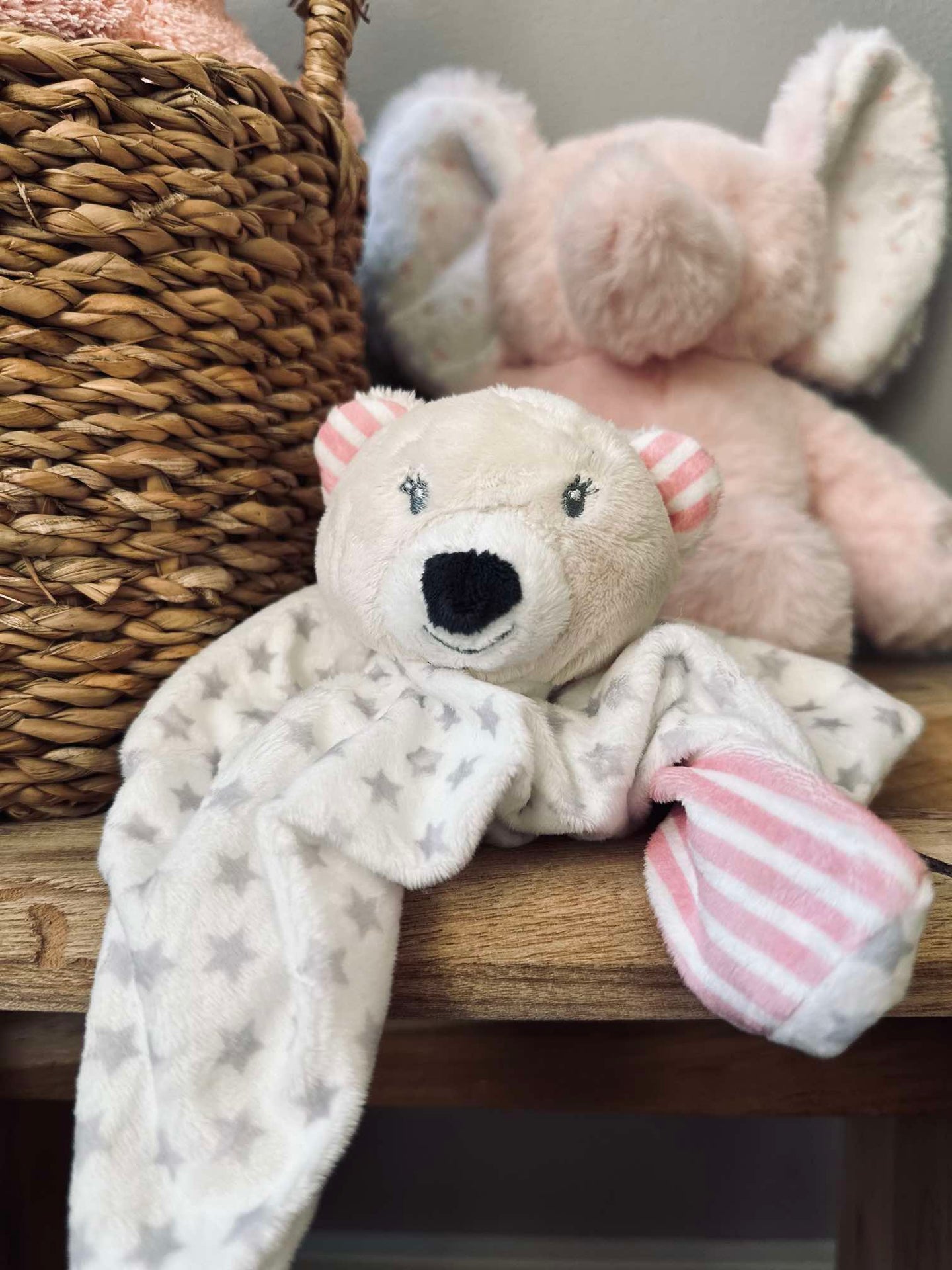 Snuttefilt för baby - Rosa