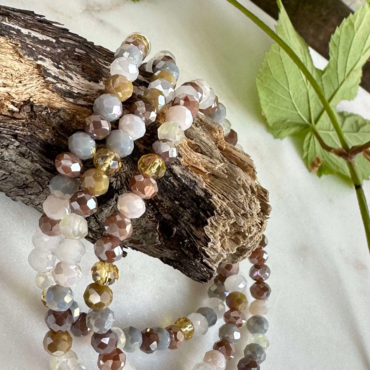 ANNA Nature Armband - Set med 3 st