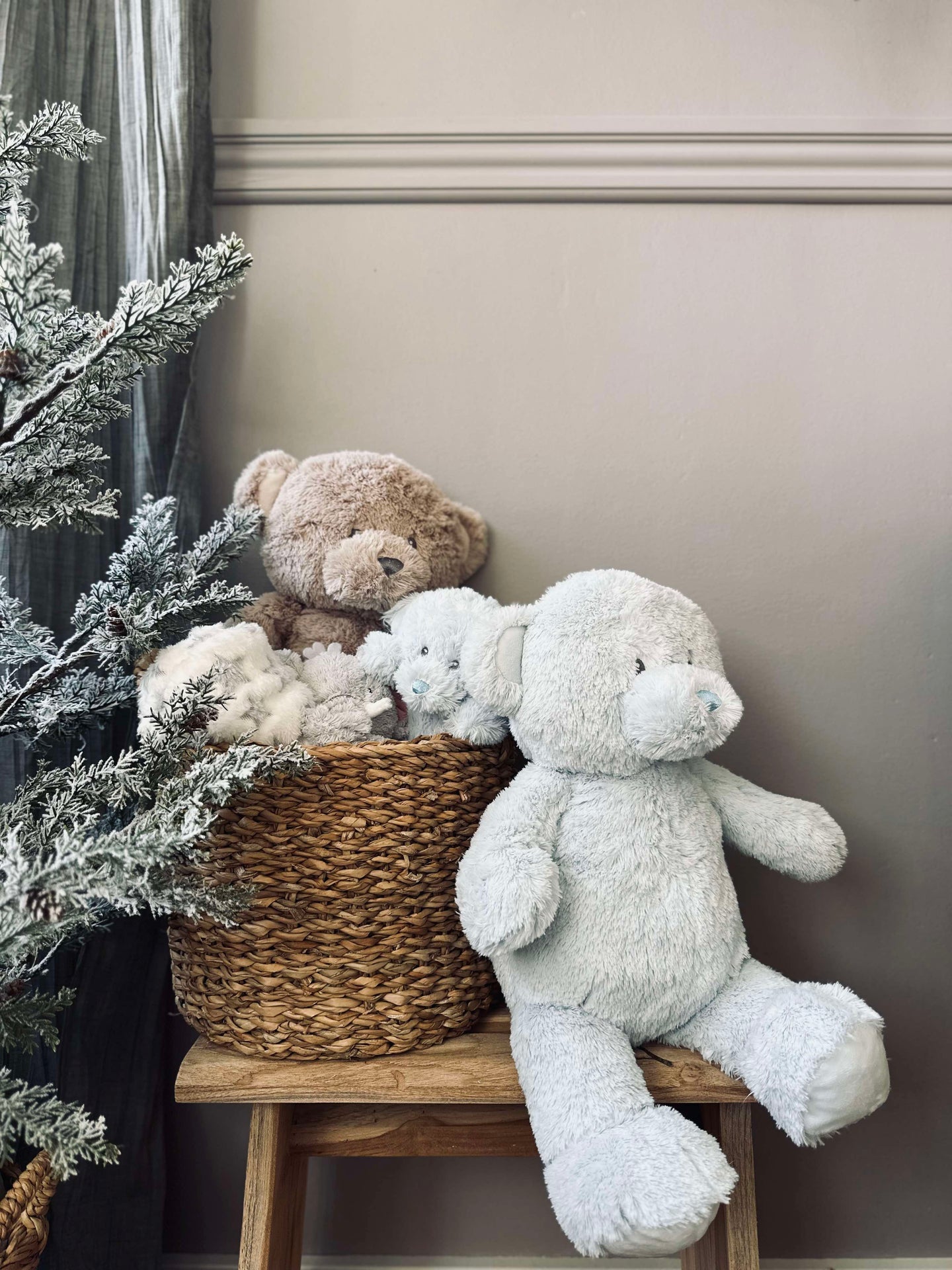 Nalle 43cm - Blå
