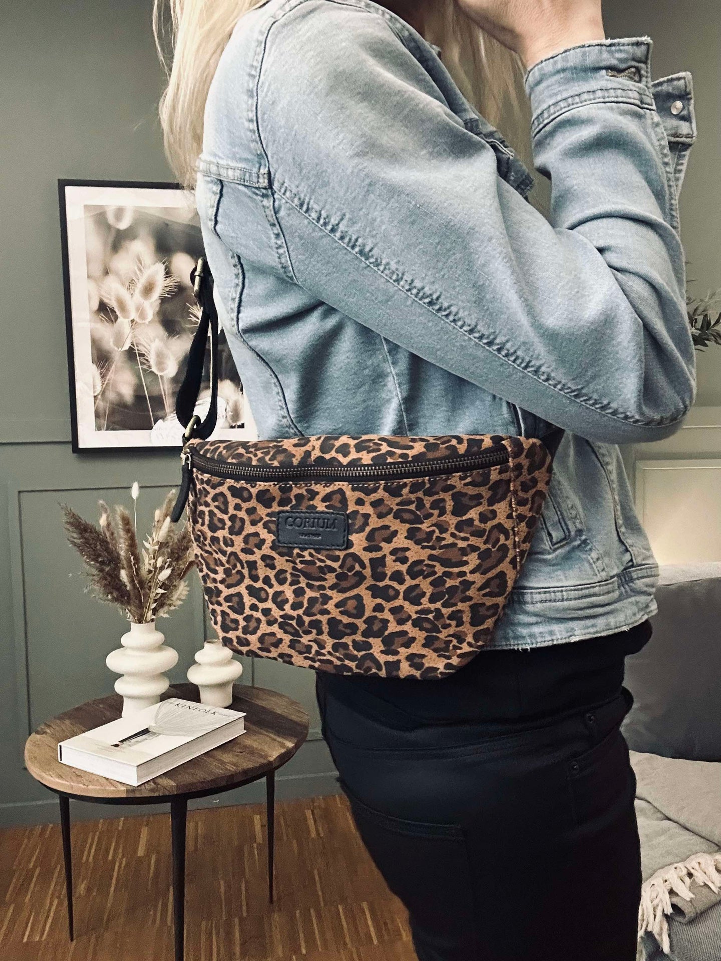 Bumbag Daily Leopard dark