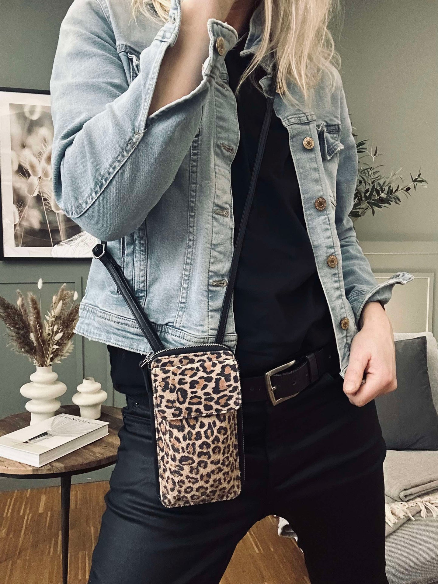 Mobilväska / Crossover Daily Leopard - Small