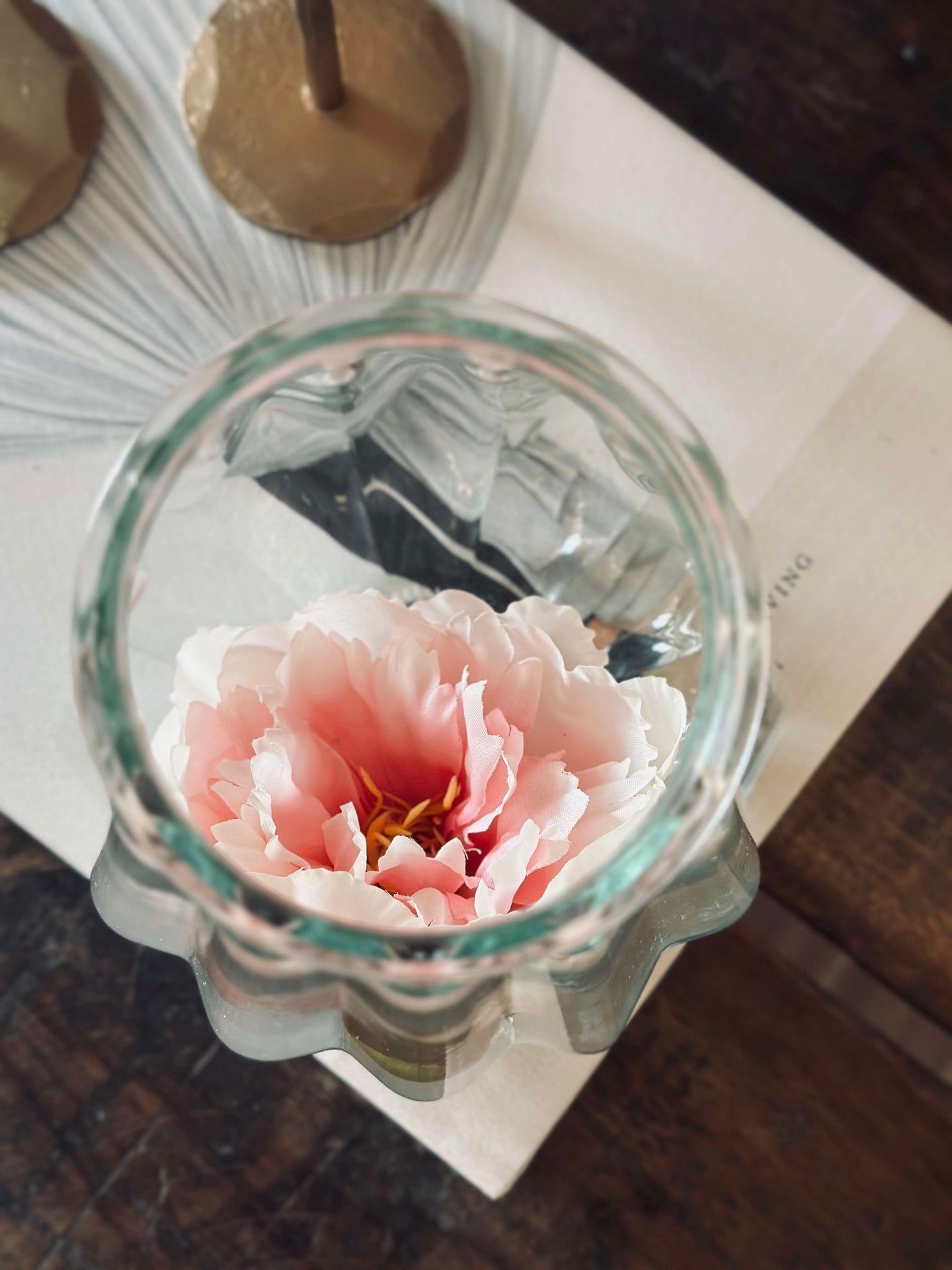 Vas Onion - Klart glas