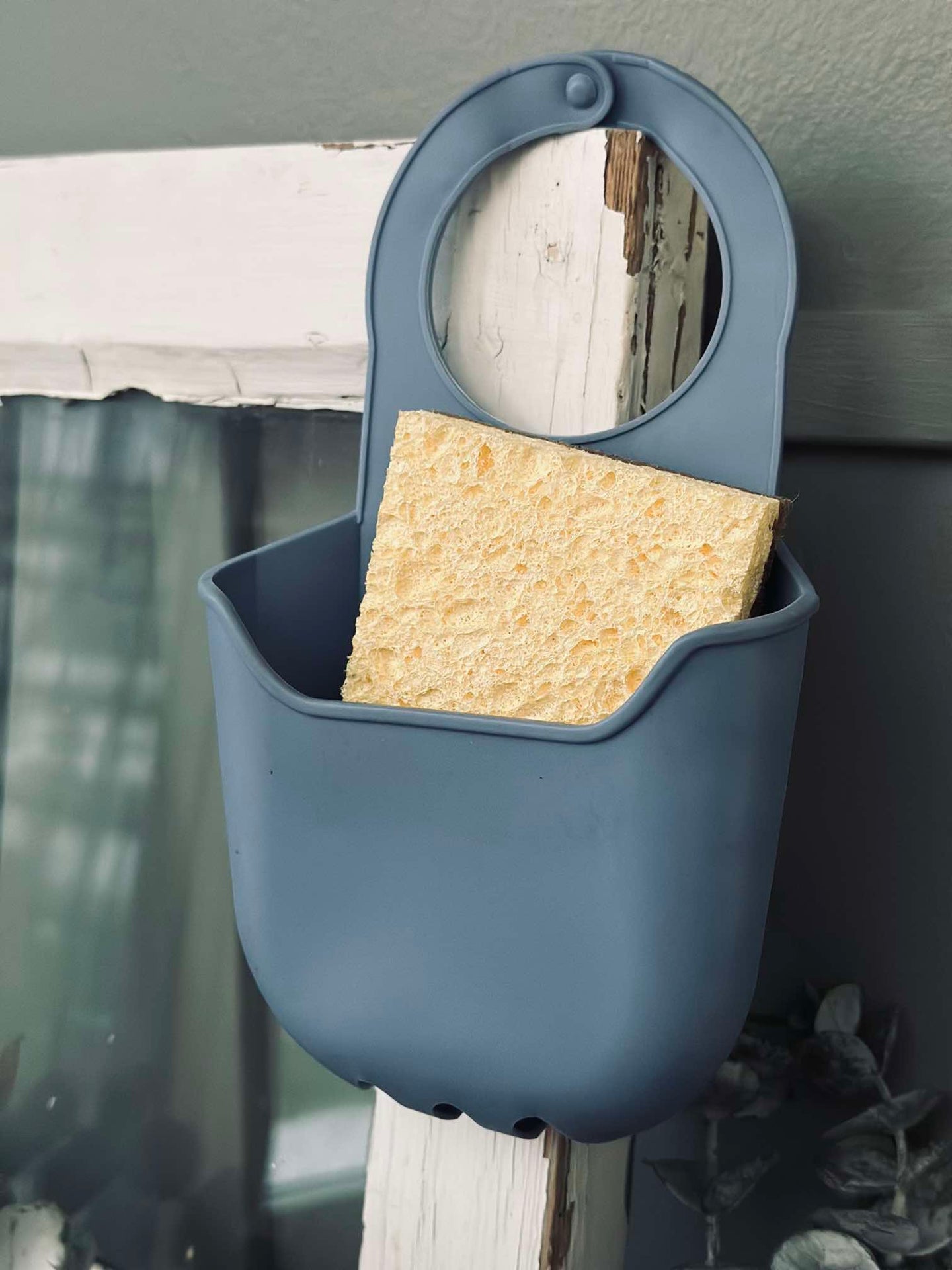 Diskbänksorganisatör - blå