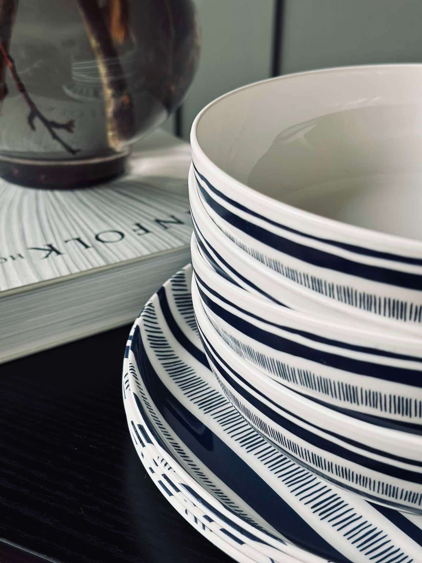 Servisuppsättning Melamin - 12 delar