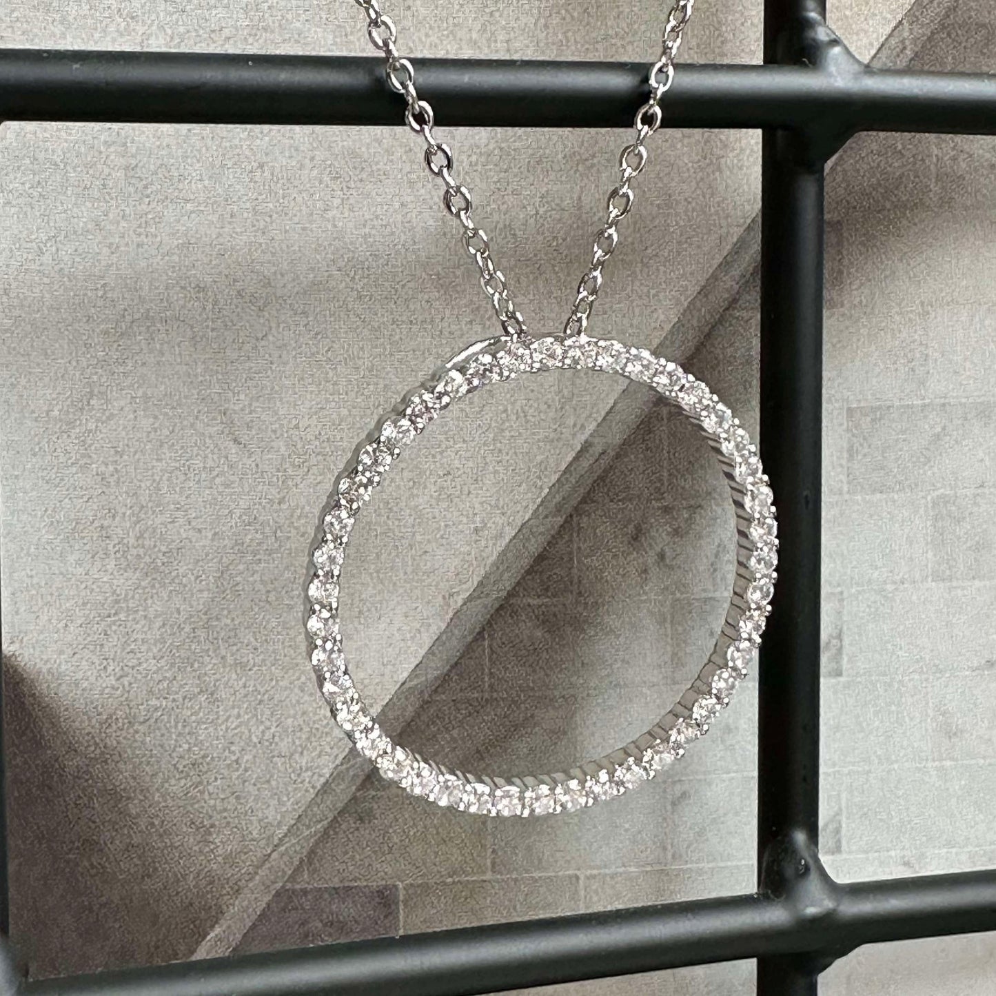 Halsband Kendal - rhodiumbelagt