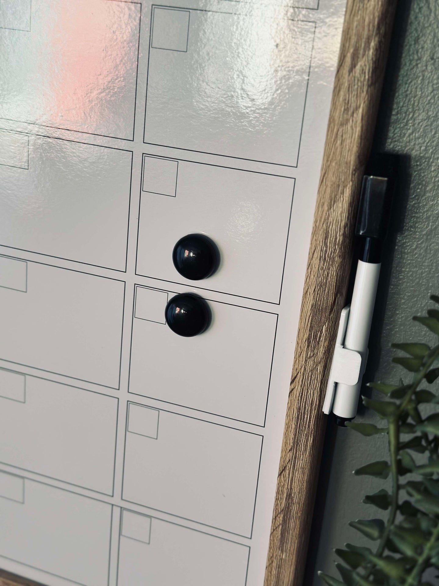 Whiteboard - Månadstavla