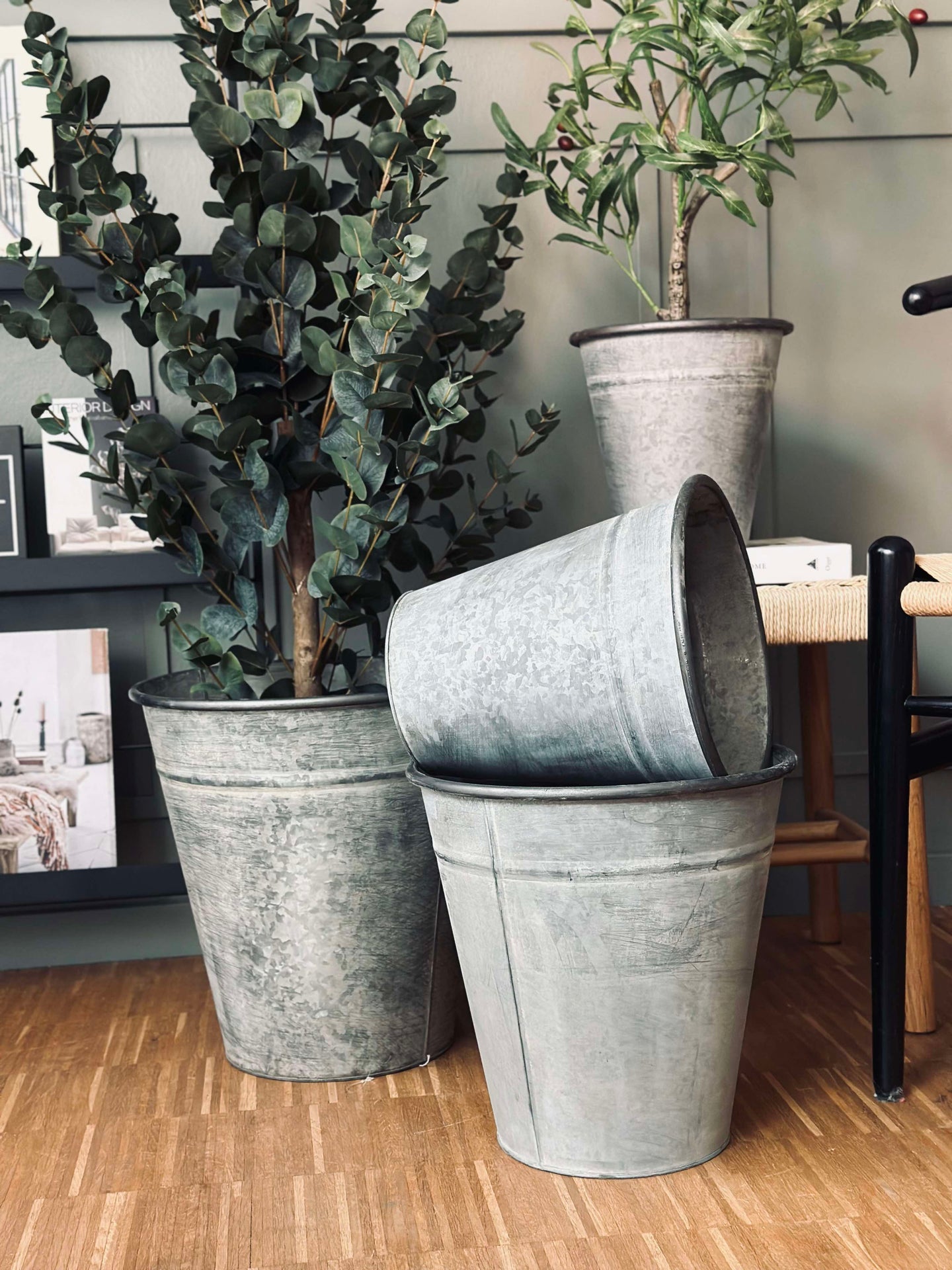 Zinkkruka - Set om 4 st.