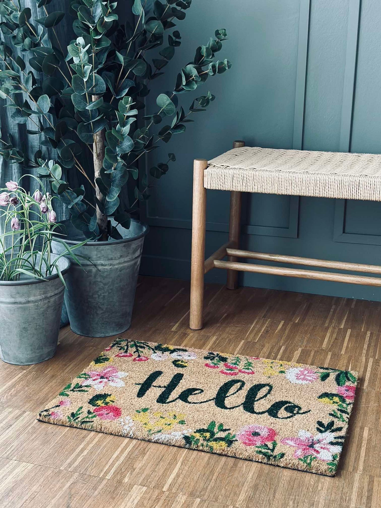 Dörrmatta Hello Flora