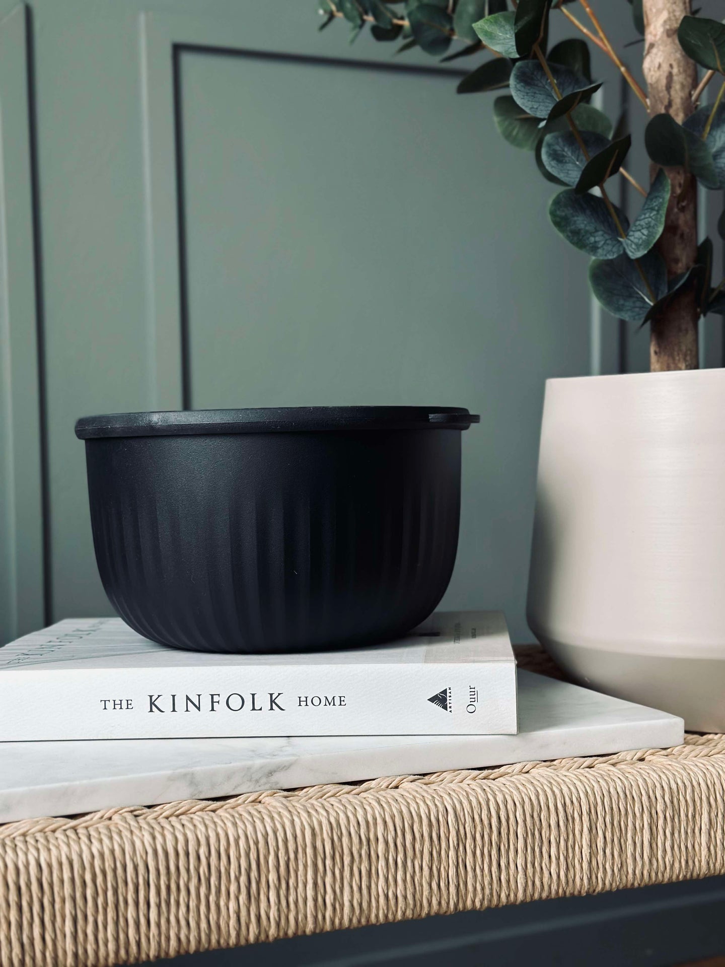Förvaringsburkar Black – Set med 4 st.