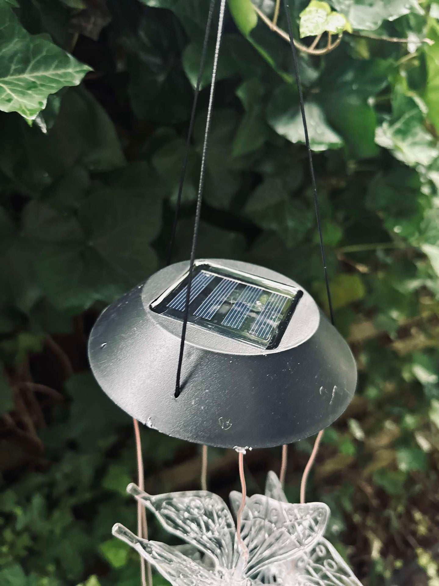 Mobil med solar - Fjärilar