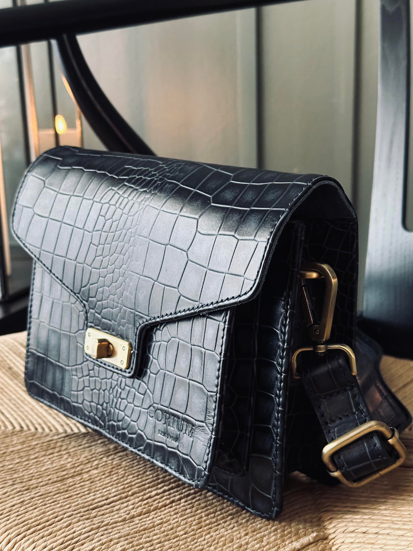 Crossover boxbag - Blå