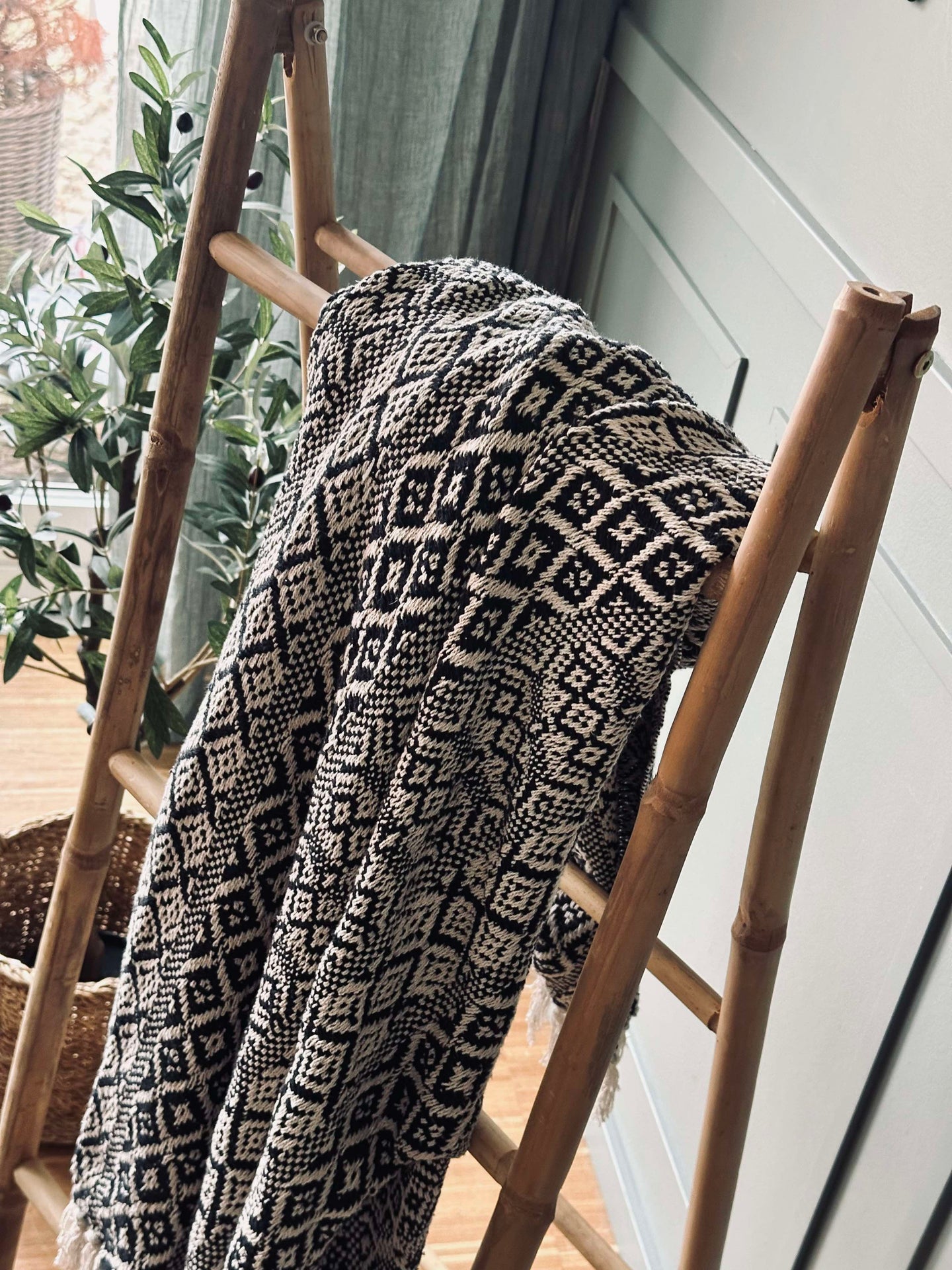 Dubbel stege i bambu