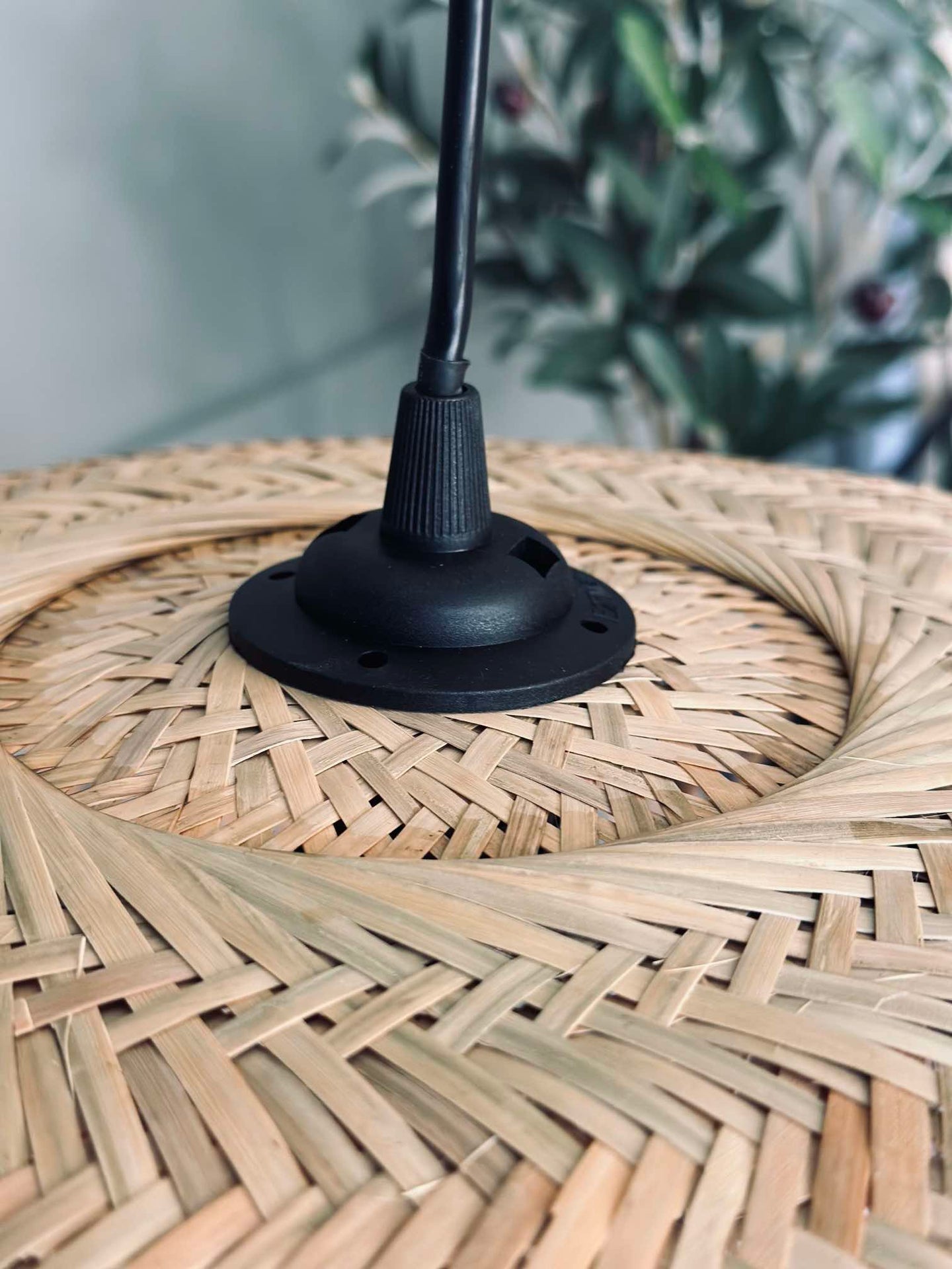 Lampa i bambu - Dia 45