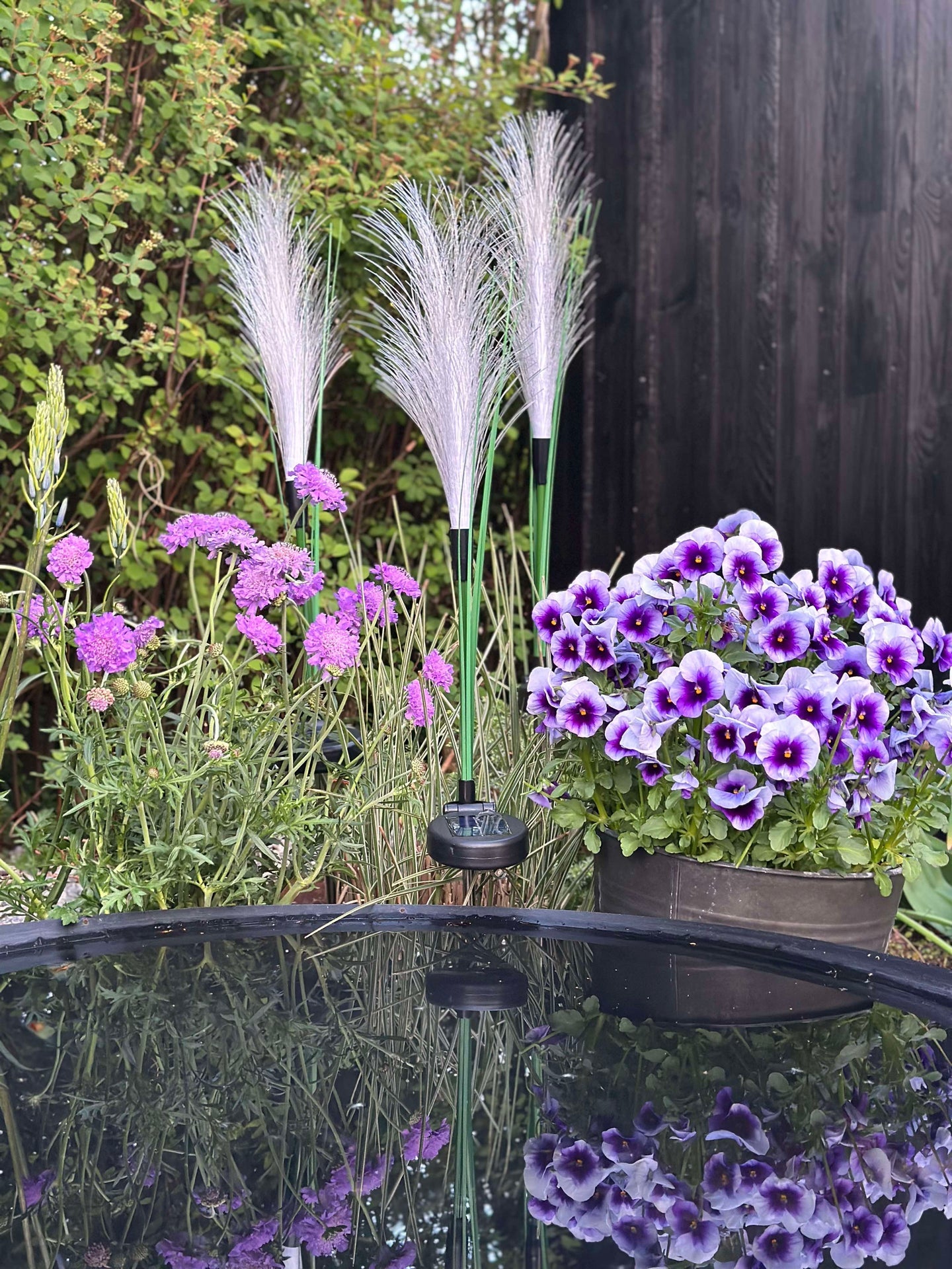 Pampas med solceller