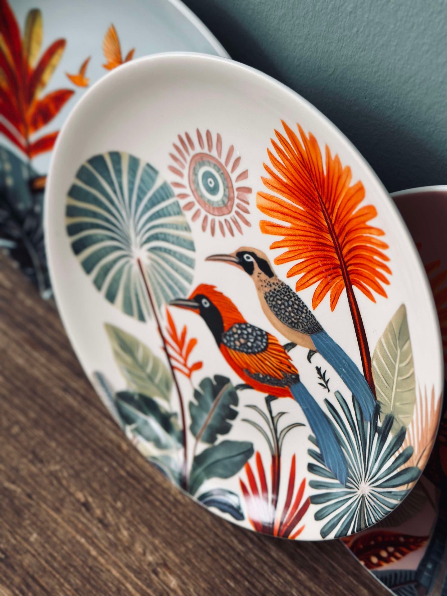 Tallrik 20cm - Boho mix