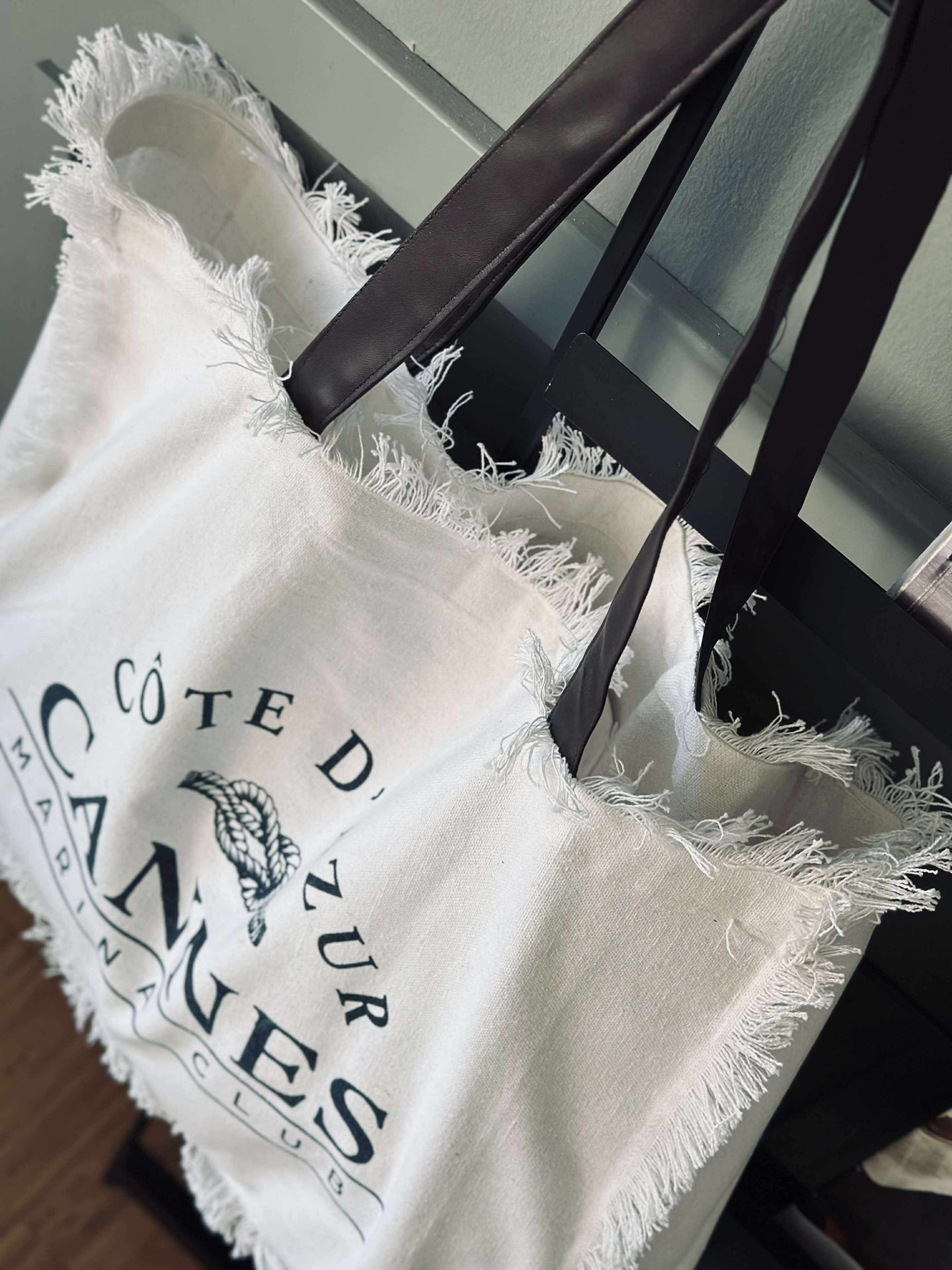 Strandväska Shopper - Vit