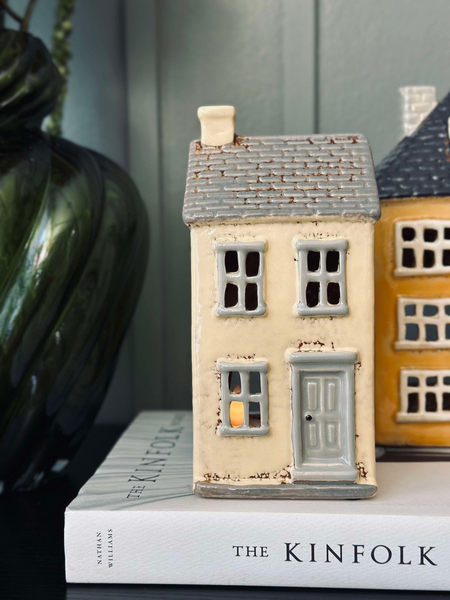 Ljuslykta Keramik - Dusty