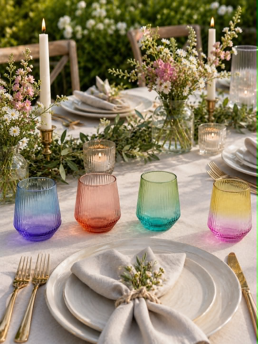 Dricksglas Aurora - Color MIX