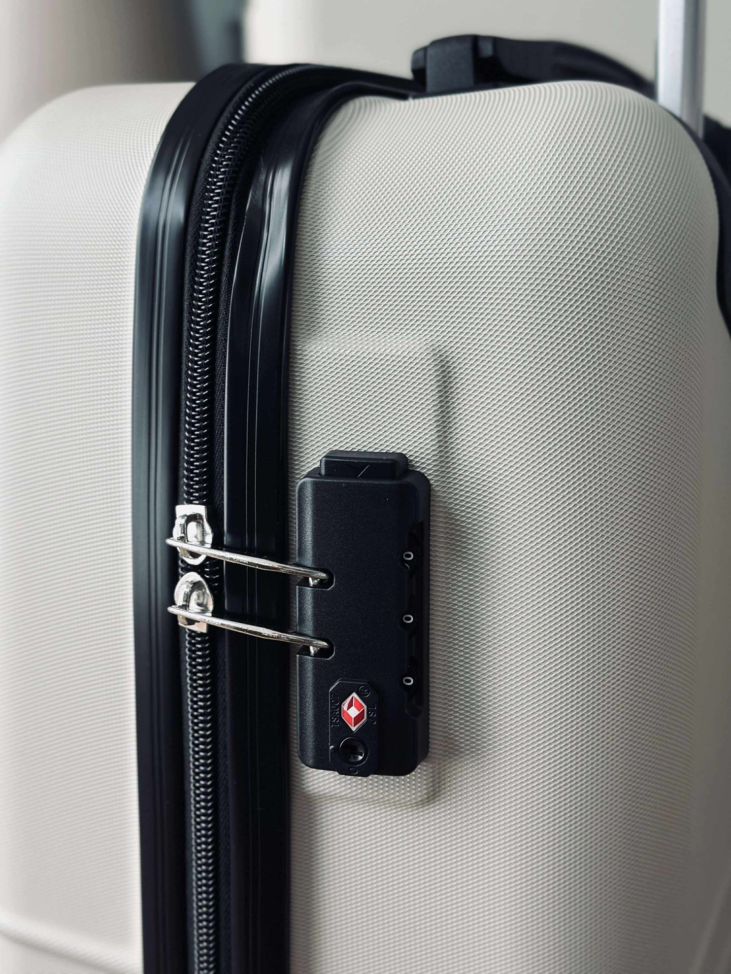 Resväskeset med 3 st – Beige