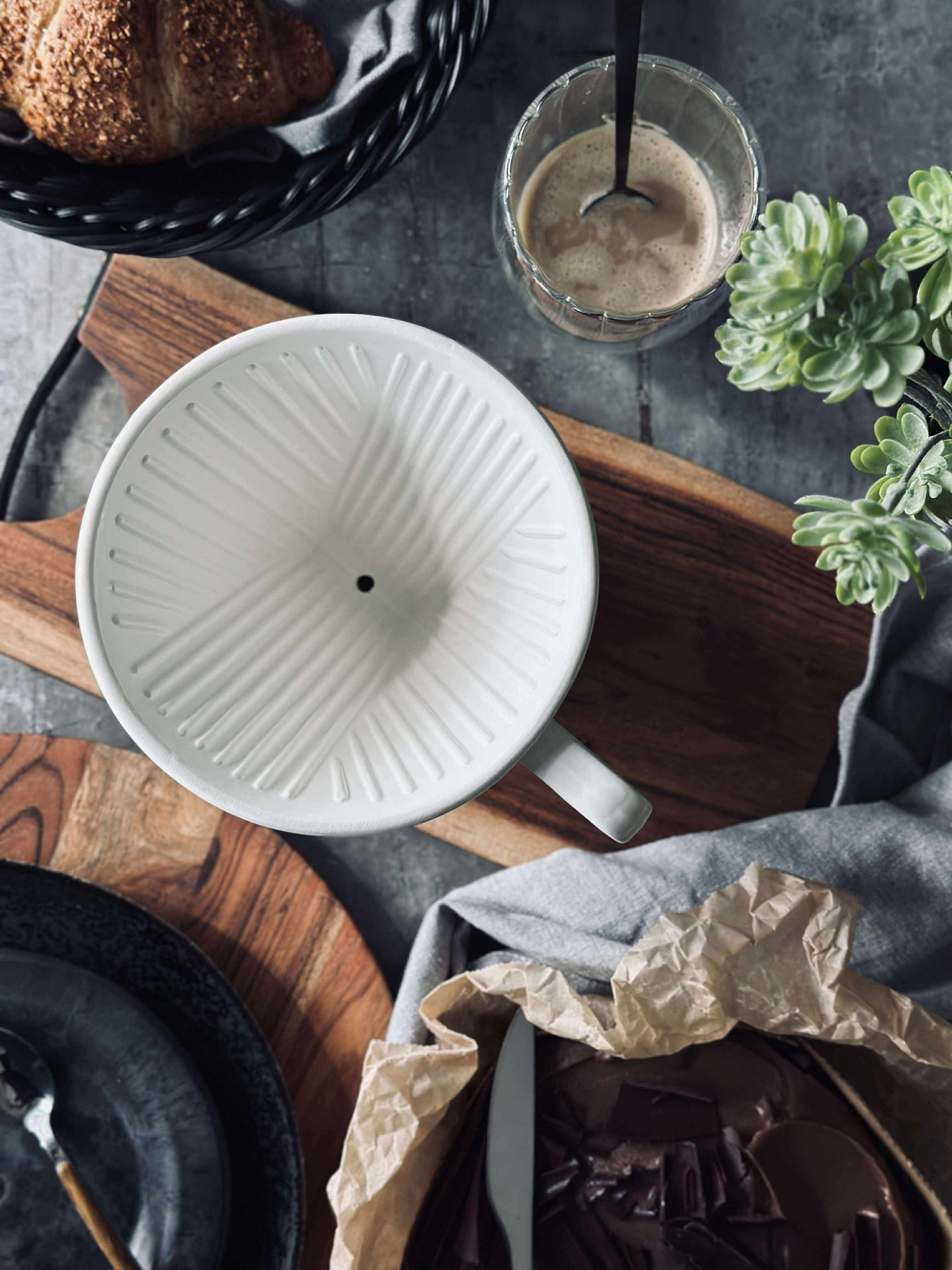 Kaffefilter i porslin