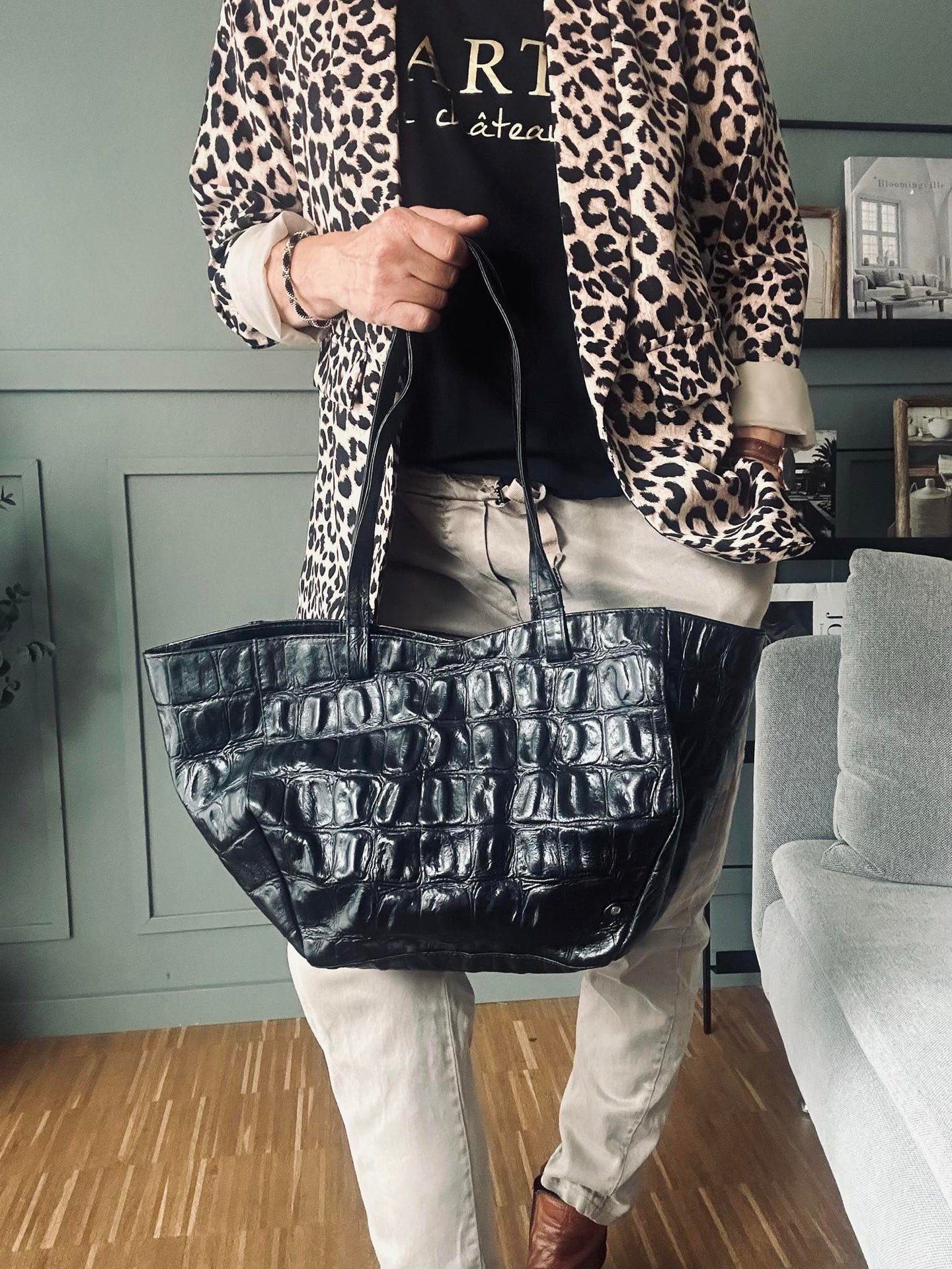 Shopper Croco deluxe