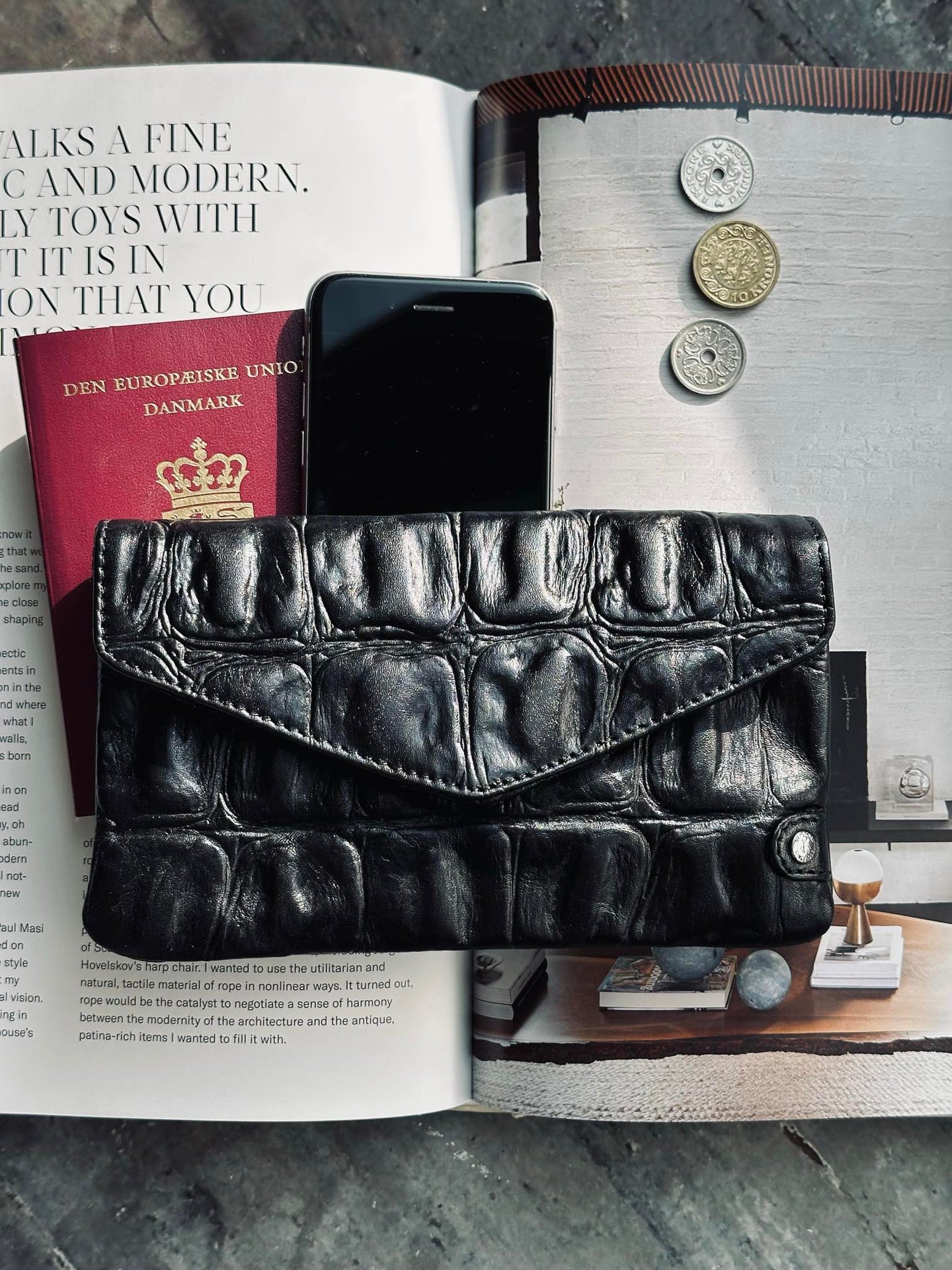 Plånbok Croco deluxe