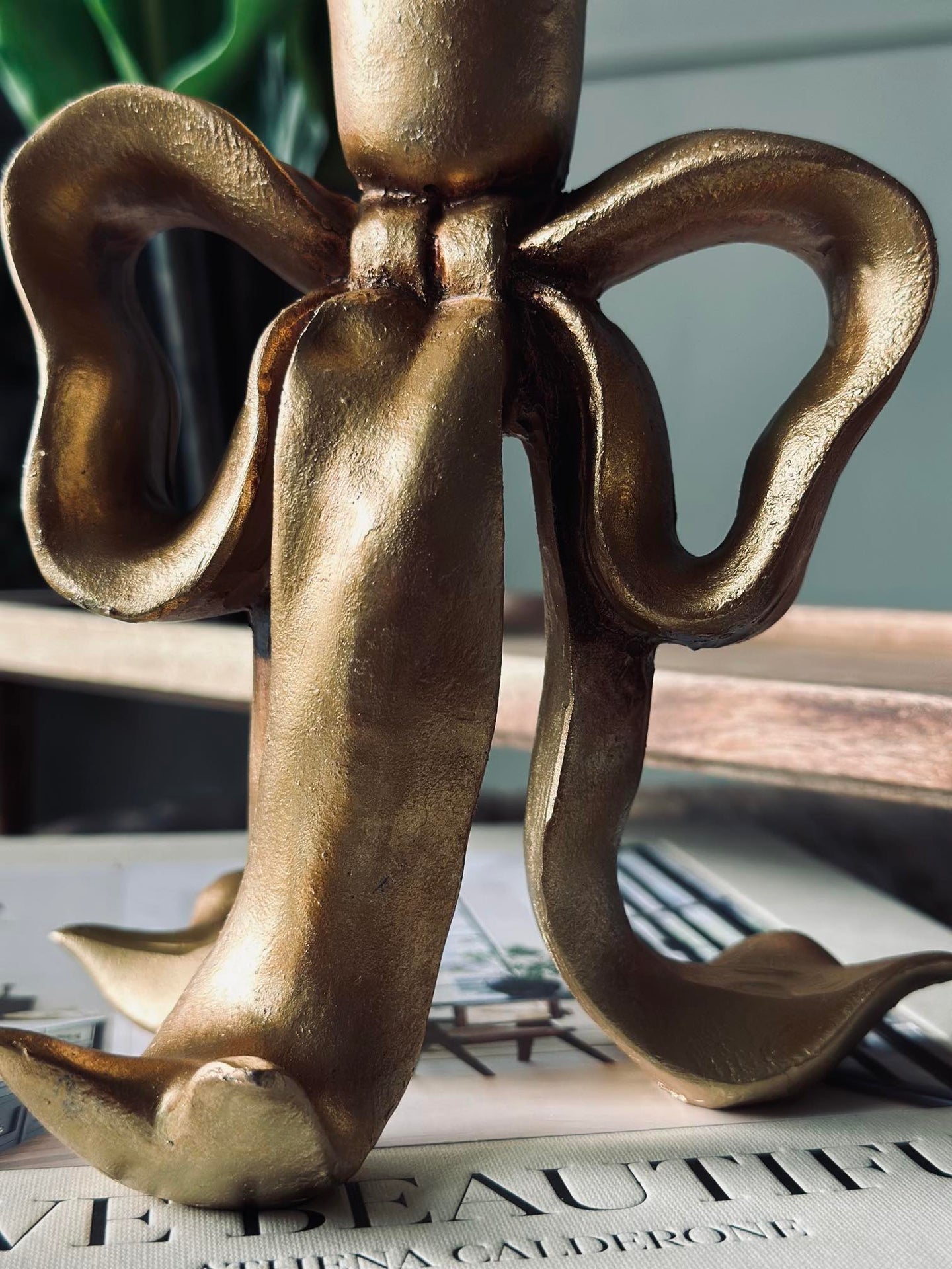 Ljusstake Golden butterfly