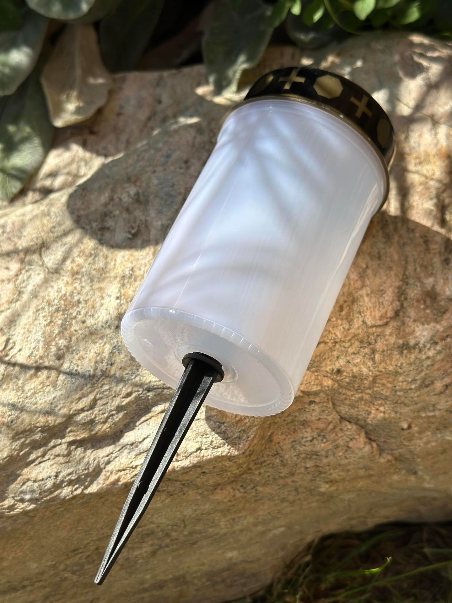 Gravljus med solceller