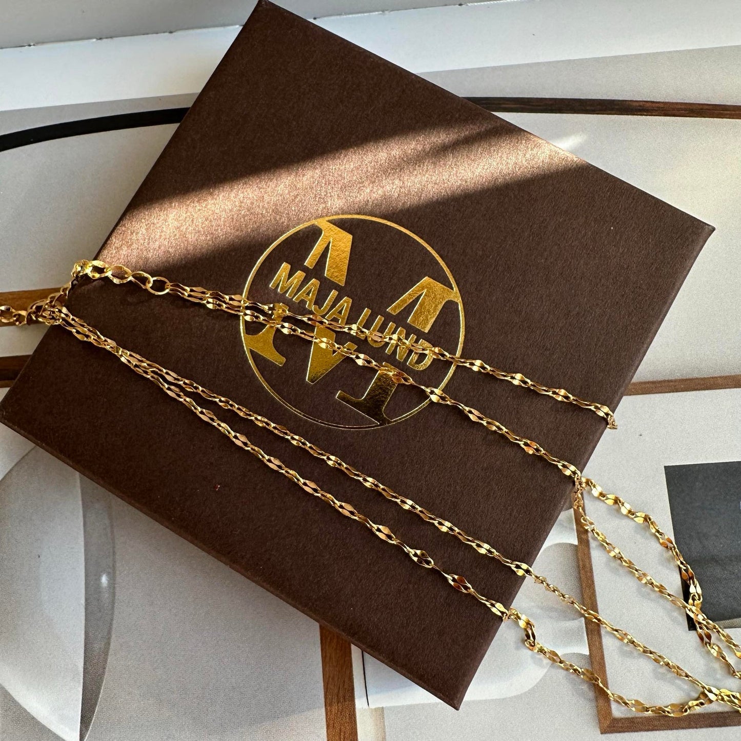 Halsband Serafina förgyllt