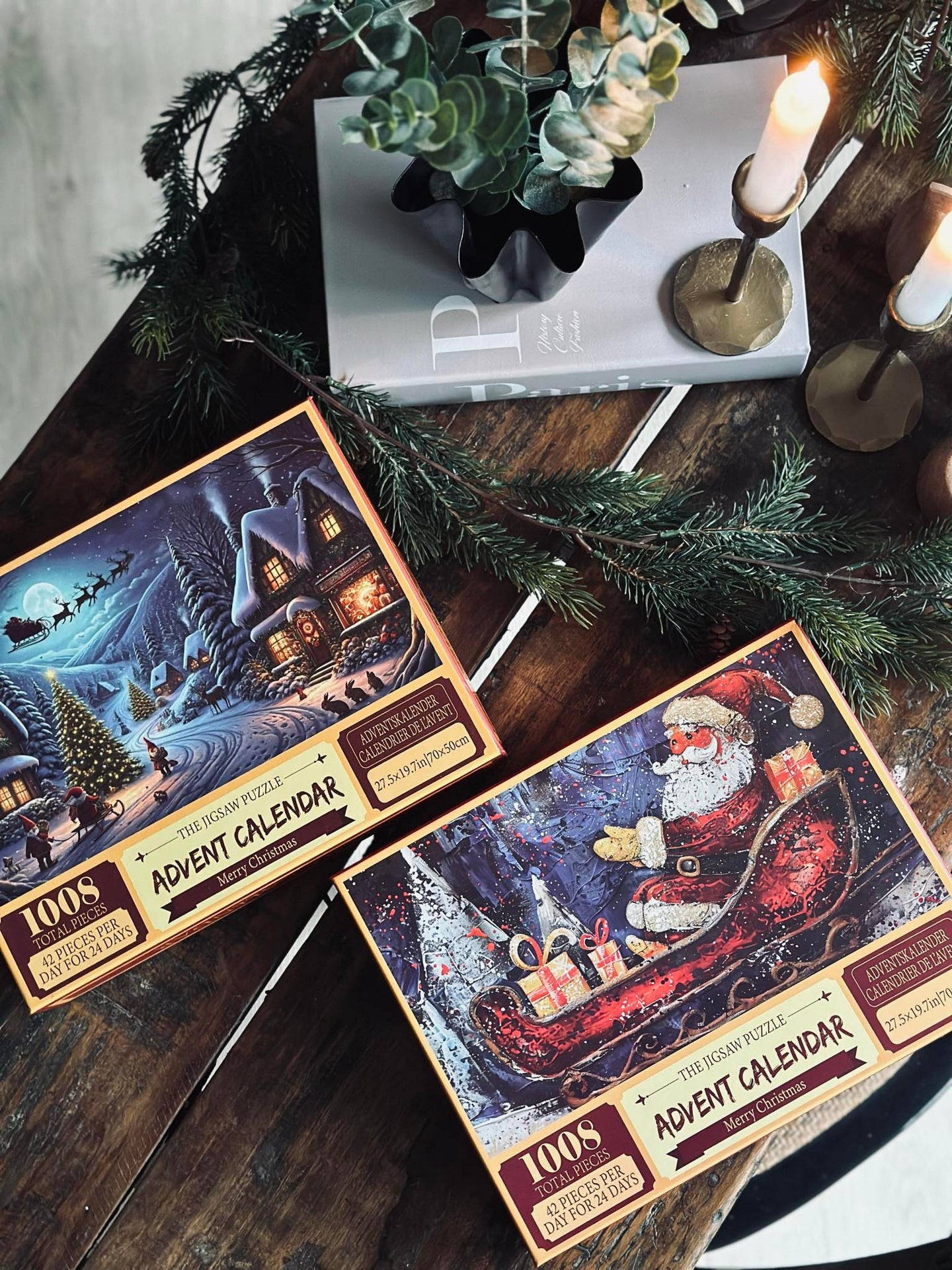 Adventskalender pusselmix