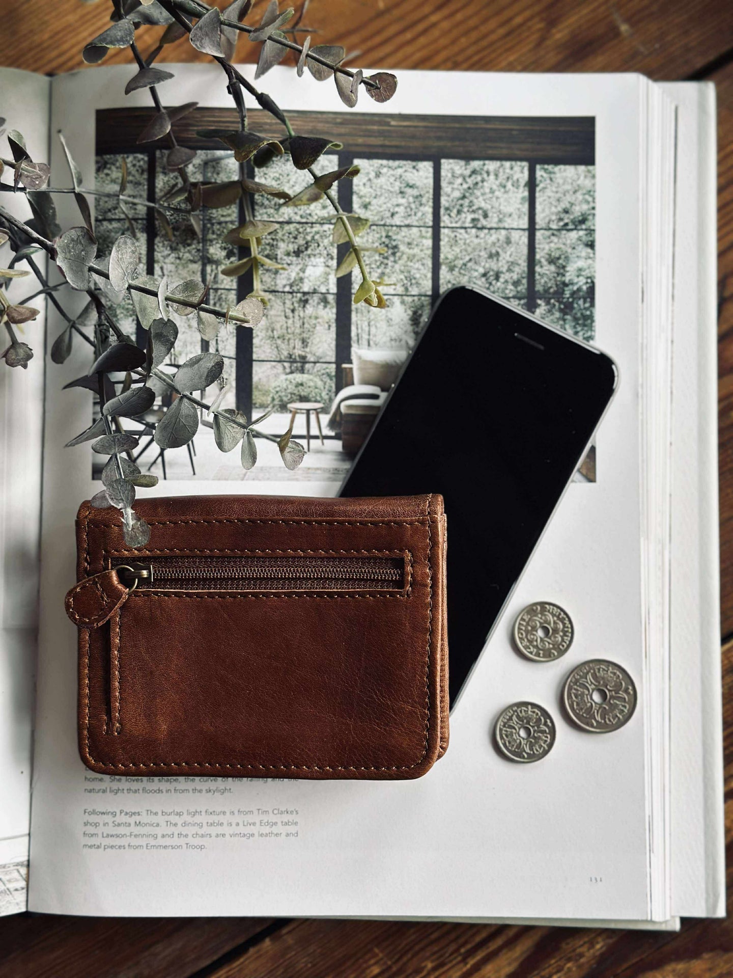 Plånbok Small URBAN Valnöt