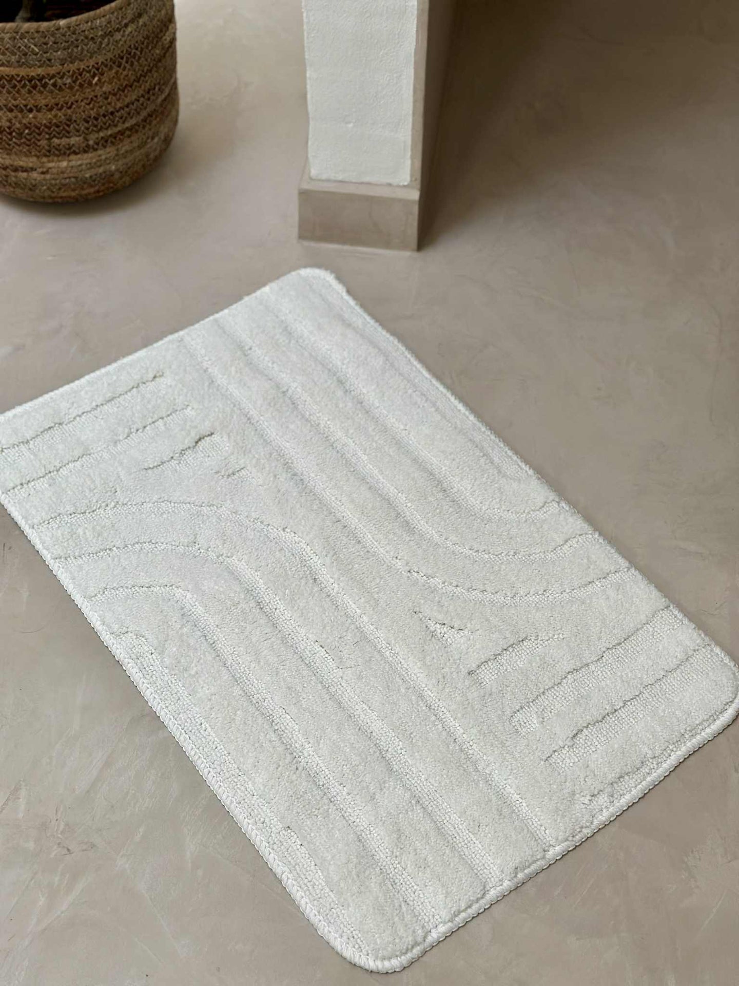 Bademåtte White