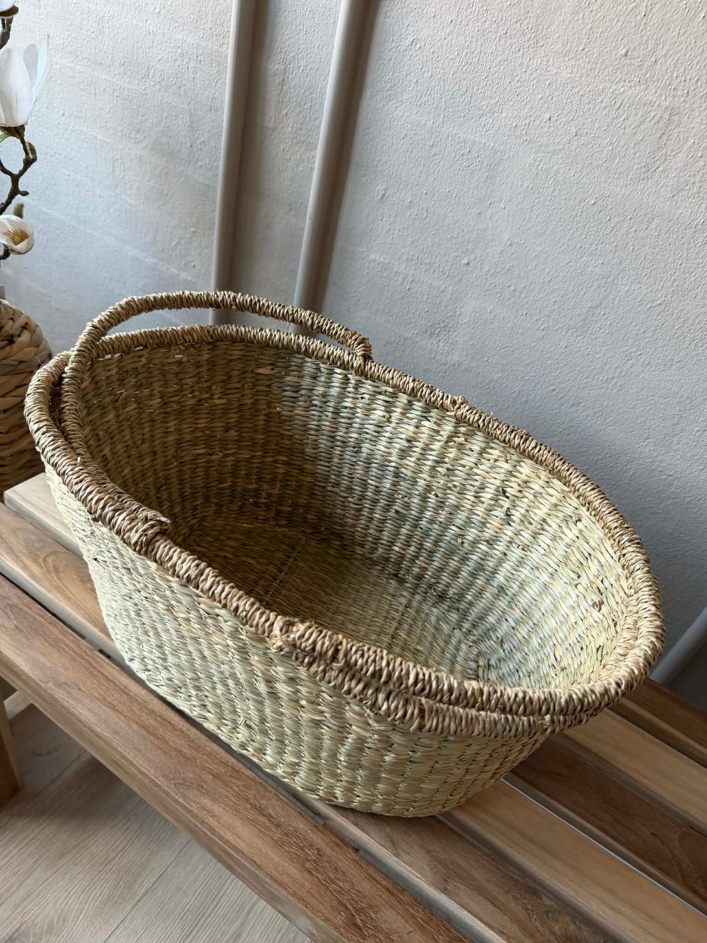 Bykorg i sjögräs