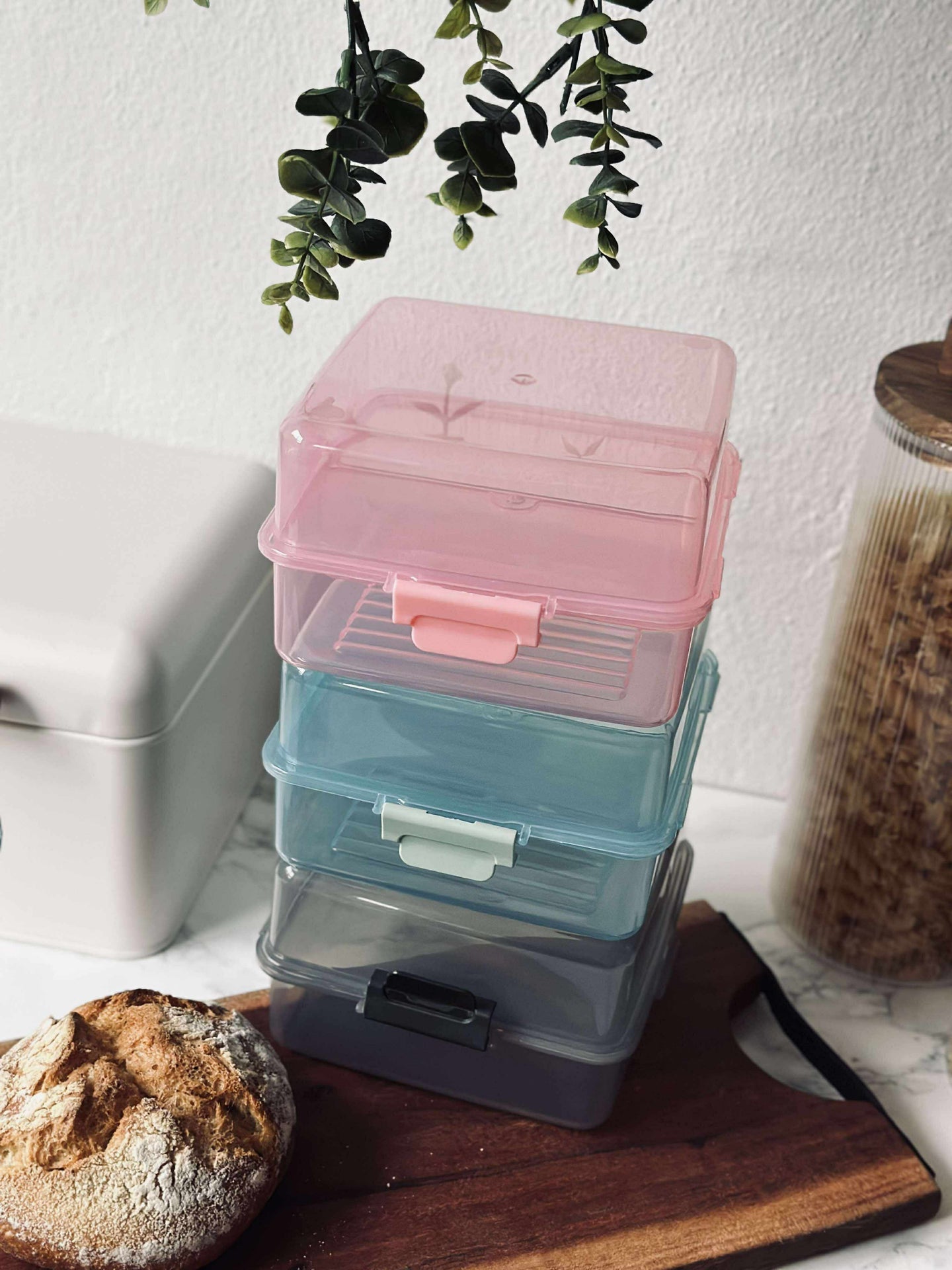 Matlåda med fack - Sten