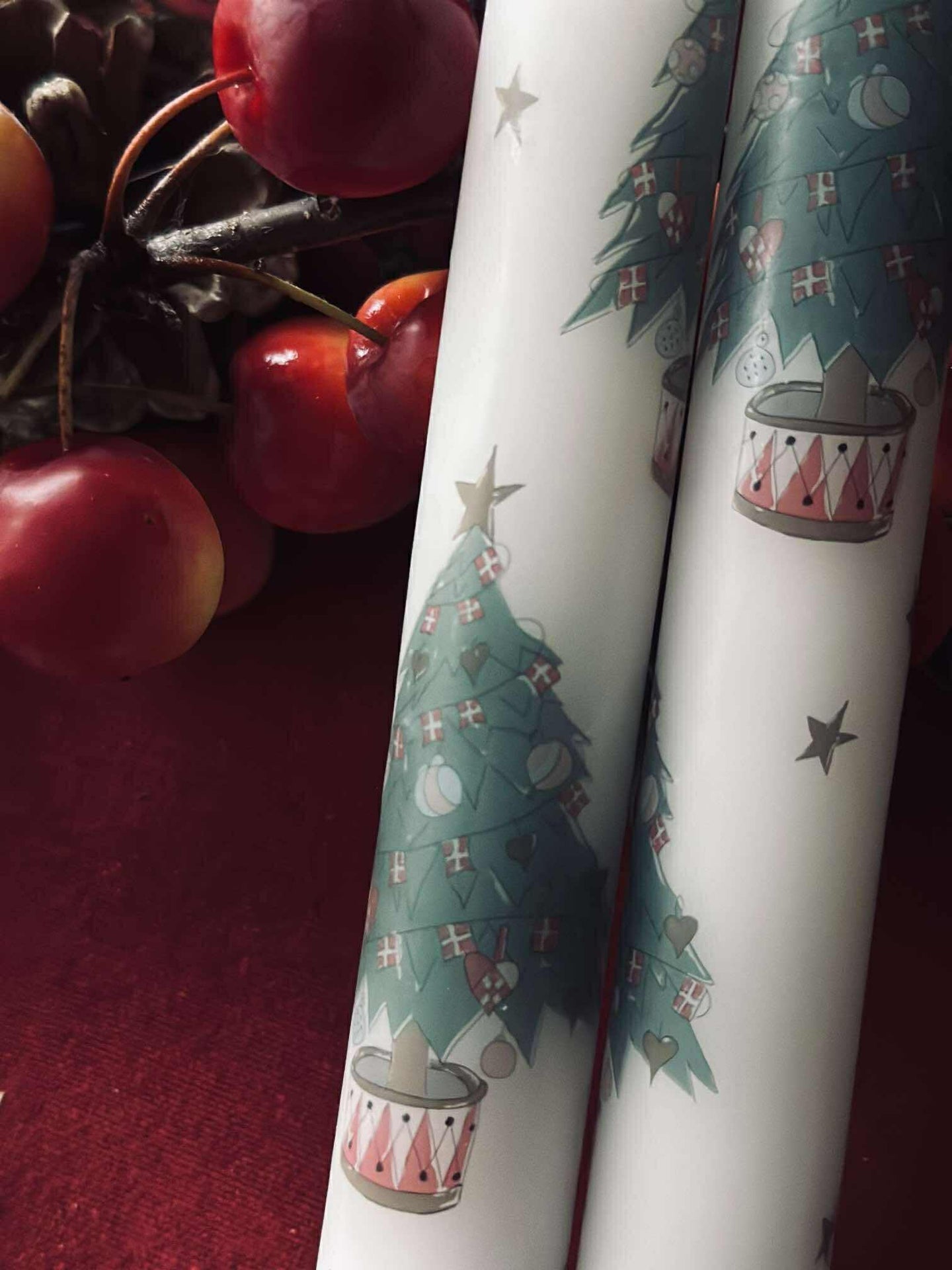 LED Scenljus 2 st - Julmotiv