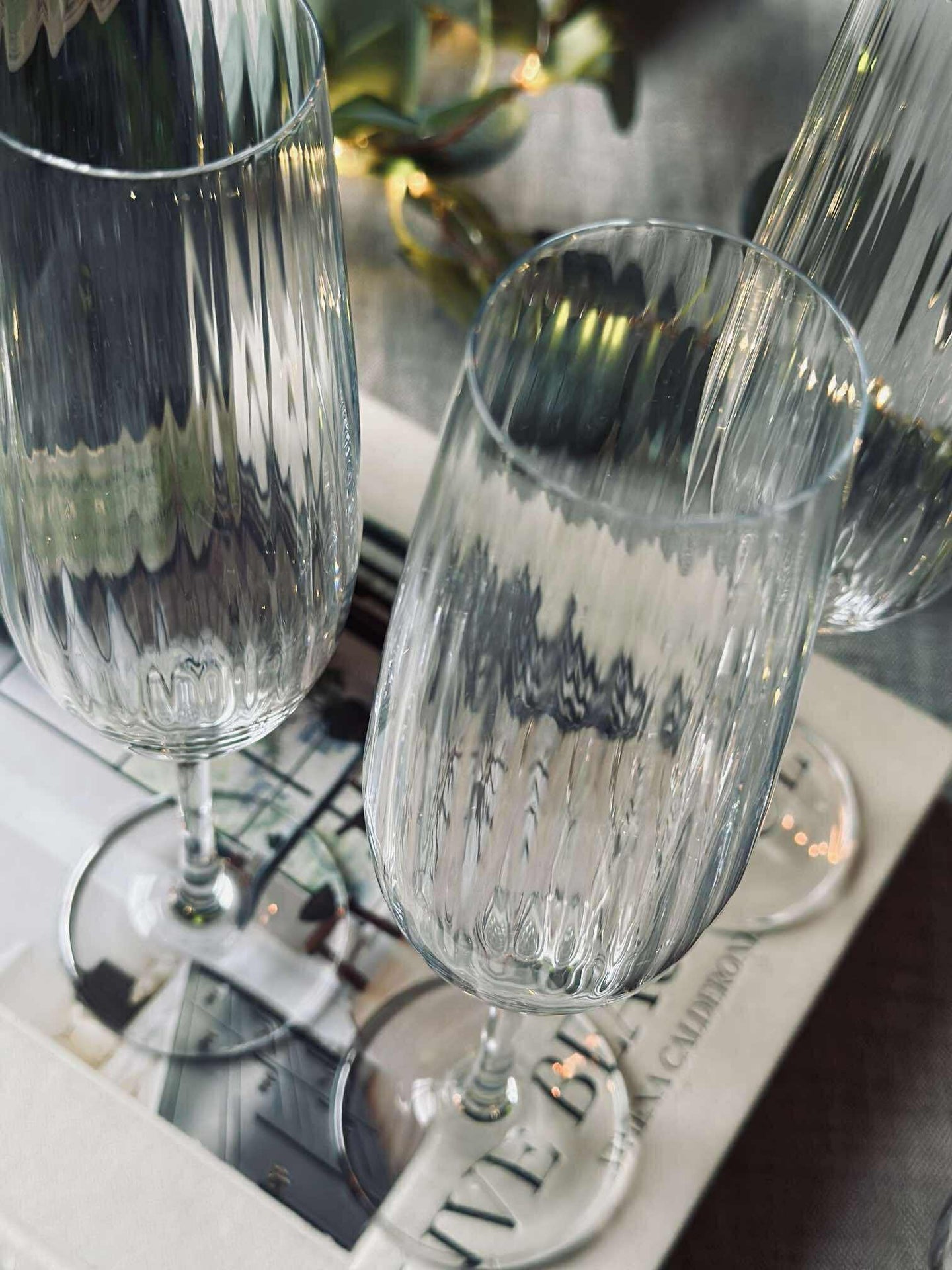 Champagneglas CRYSTAL - Set med 4 st.