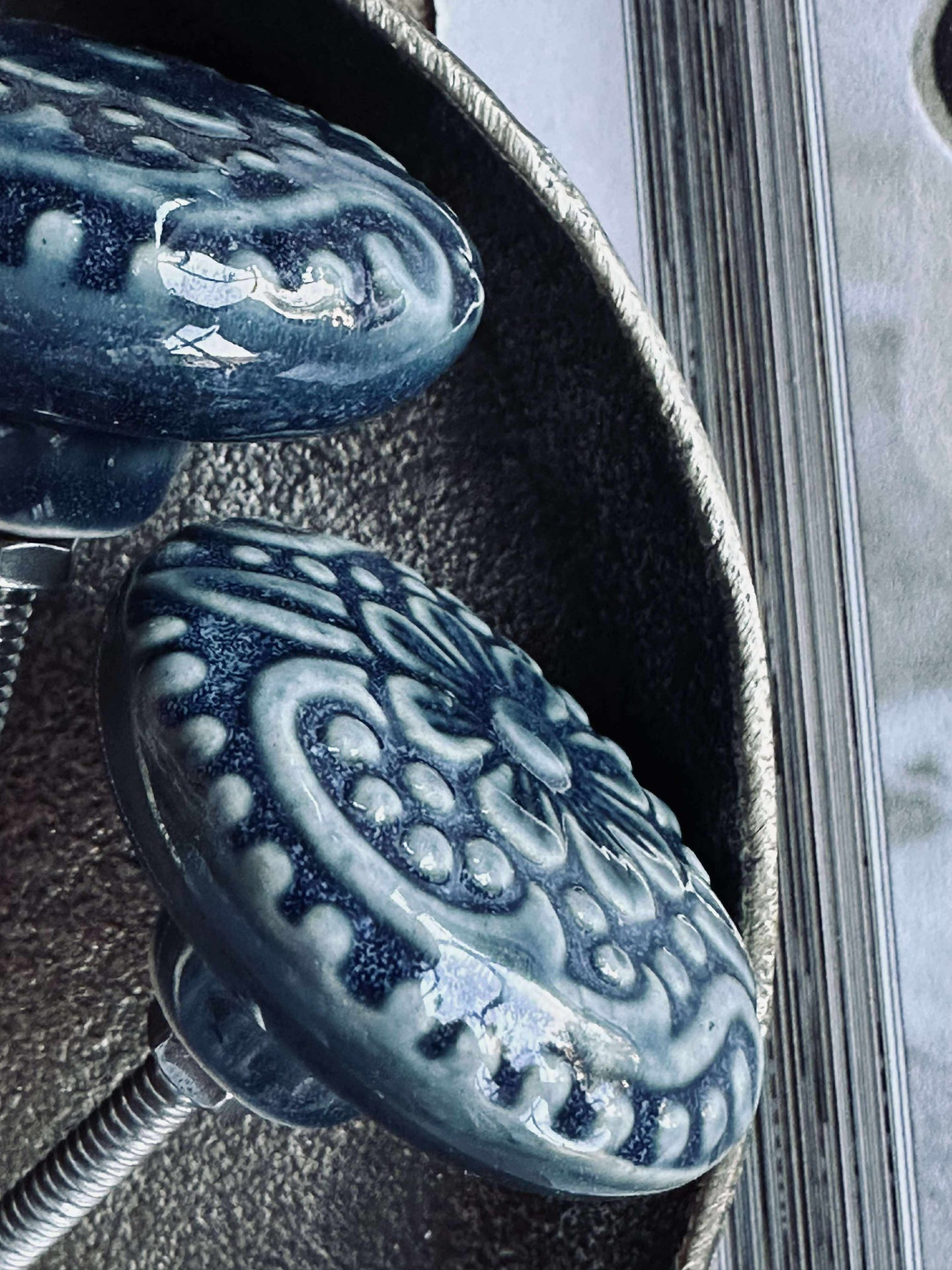 Handtag Kök keramik - 2 st.