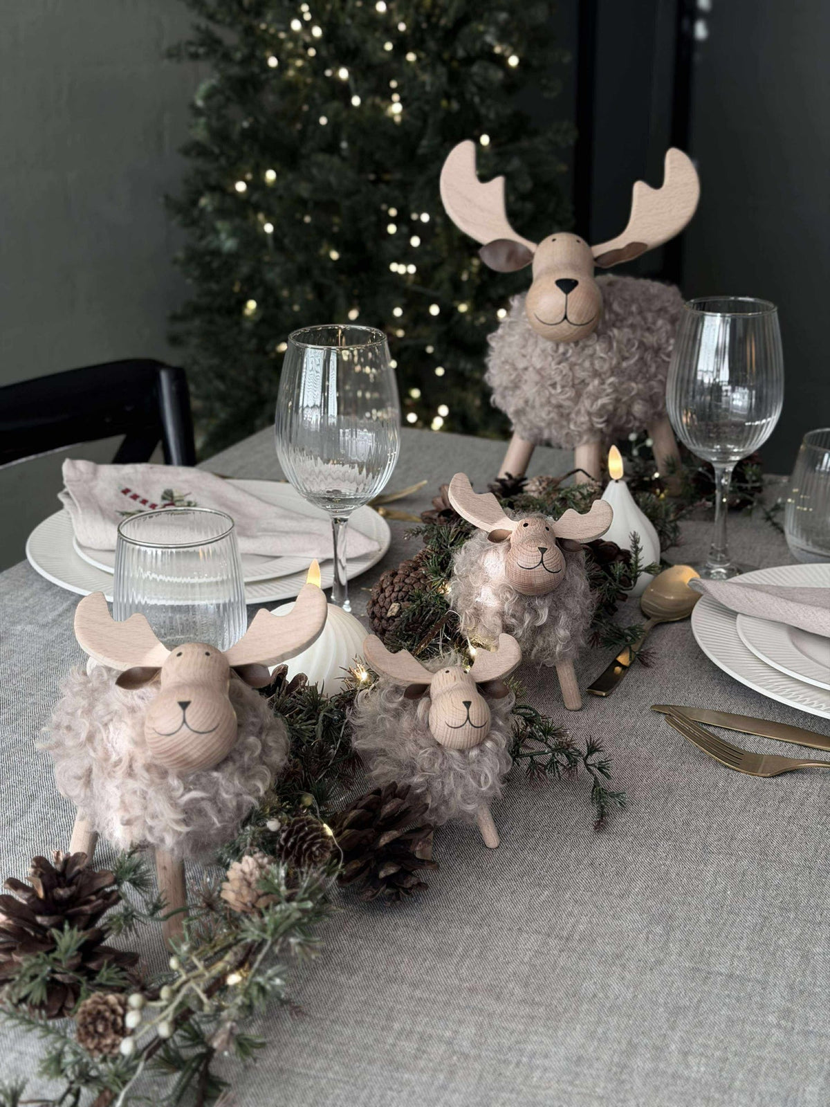 Älg Beige - Medium