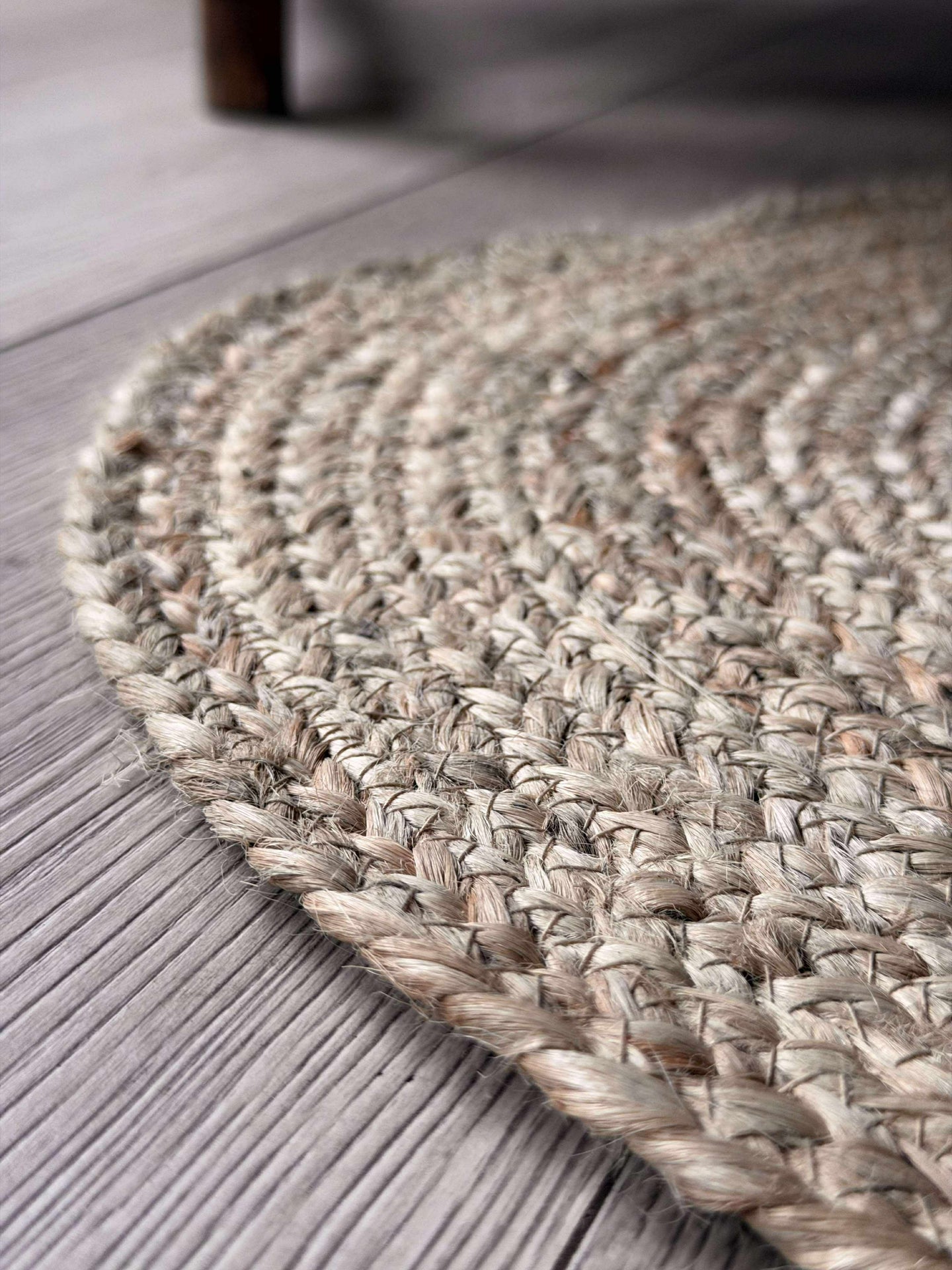 Dörrmatta Jute Oval