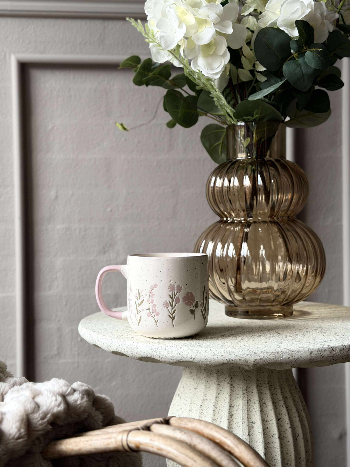 Mugg med blommor - MIX