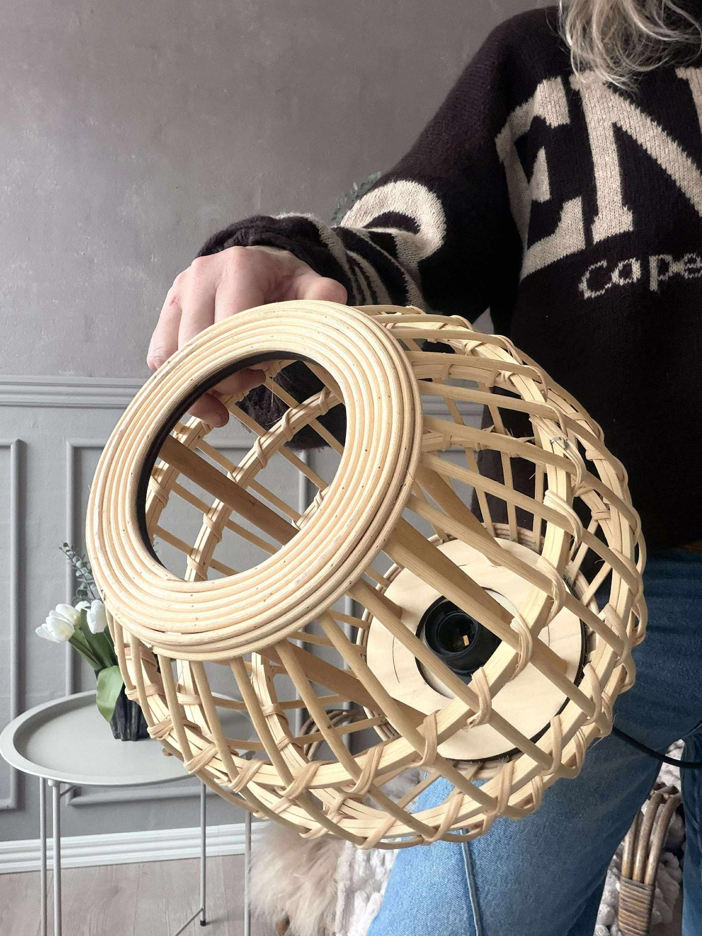 Lampa Bambu - Dia 28 cm