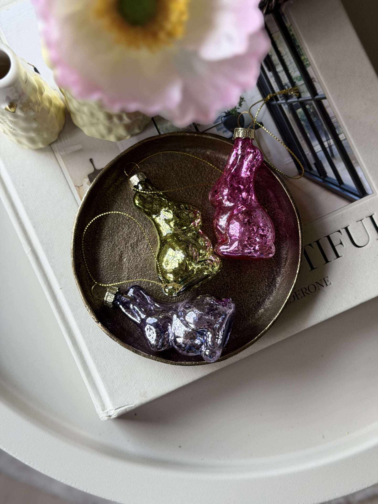 Hängande kaniner - Paket med 3 st