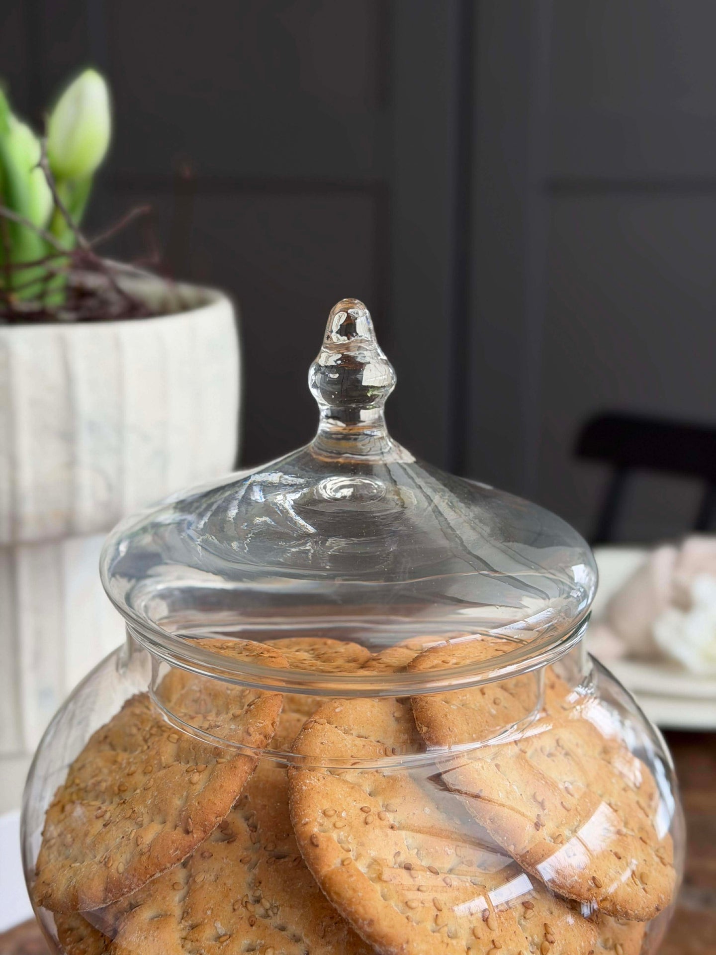 Förvaringsglas på fot